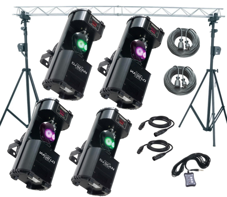 Lichtanlage „Scanner Set“ mieten – München/Fürstenfeldbruck, ab 108 €/Tag