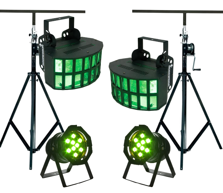 Partylicht-Anlage Set 1 mieten – München/Fürstenfeldbruck, ab 66 €/Tag