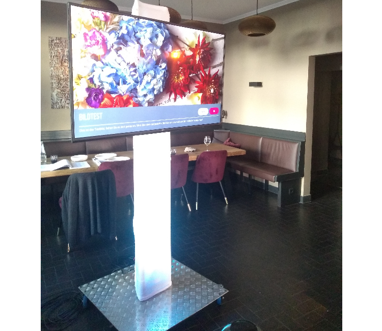 LCD-Traversenhalterung / Screen-Traversensteher mieten – München/Fürstenfeldbruck
