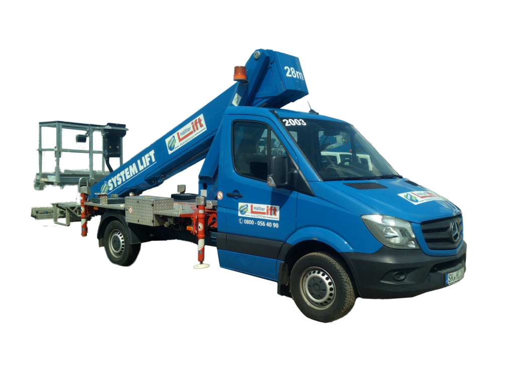 LKW-Arbeitsbühne 27,70 m mieten – Diesel, Halle/Leipzig/Köthen