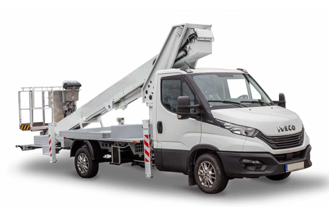 LKW-Arbeitsbühne 25 m mieten – Diesel, Halle/Leipzig/Köthen