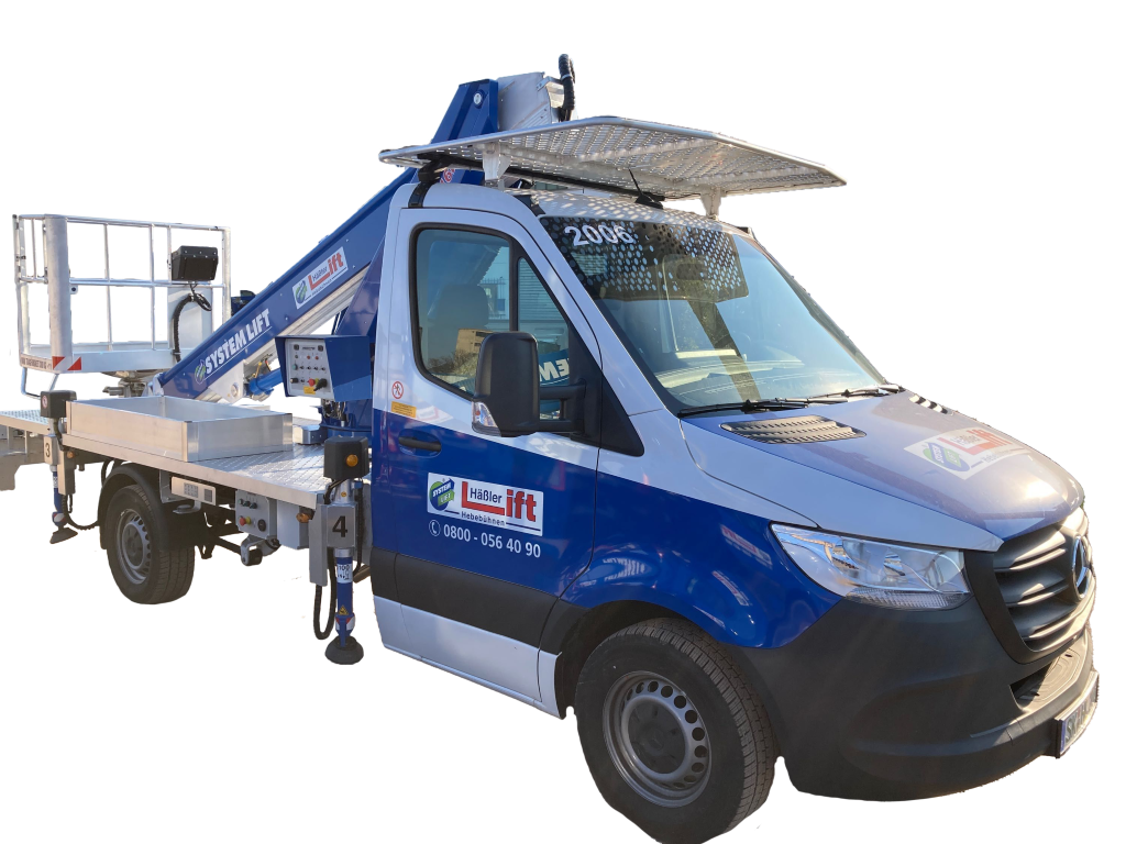 LKW-Arbeitsbühne 16 m mieten – Diesel, Halle/Leipzig/Köthen