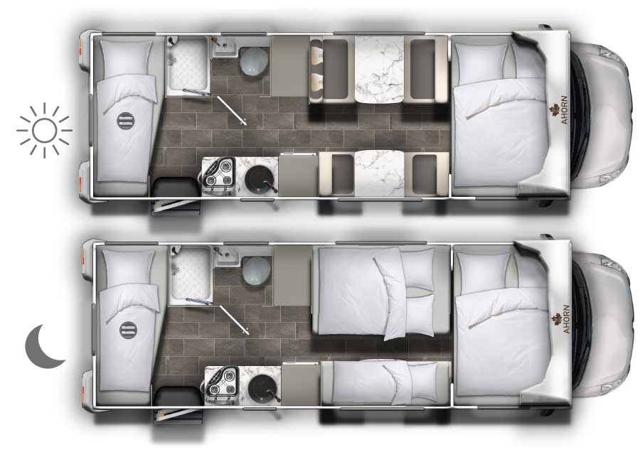 Wohnmobil Canada AS mieten – 7 Schlafplätze, ab 125 €/Tag, 33 Stationen – 3