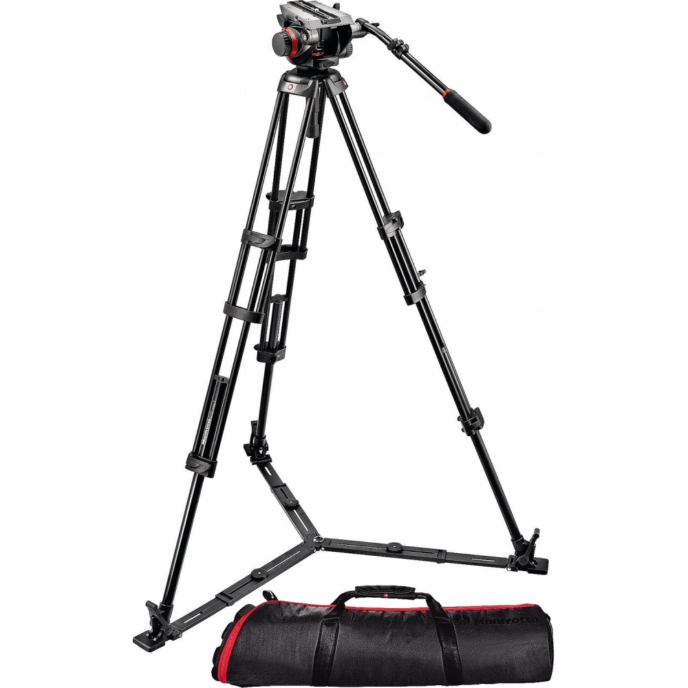 Manfrotto Videostativ mit Fluidkopf (large) mieten – ab 25 € netto/Tag
