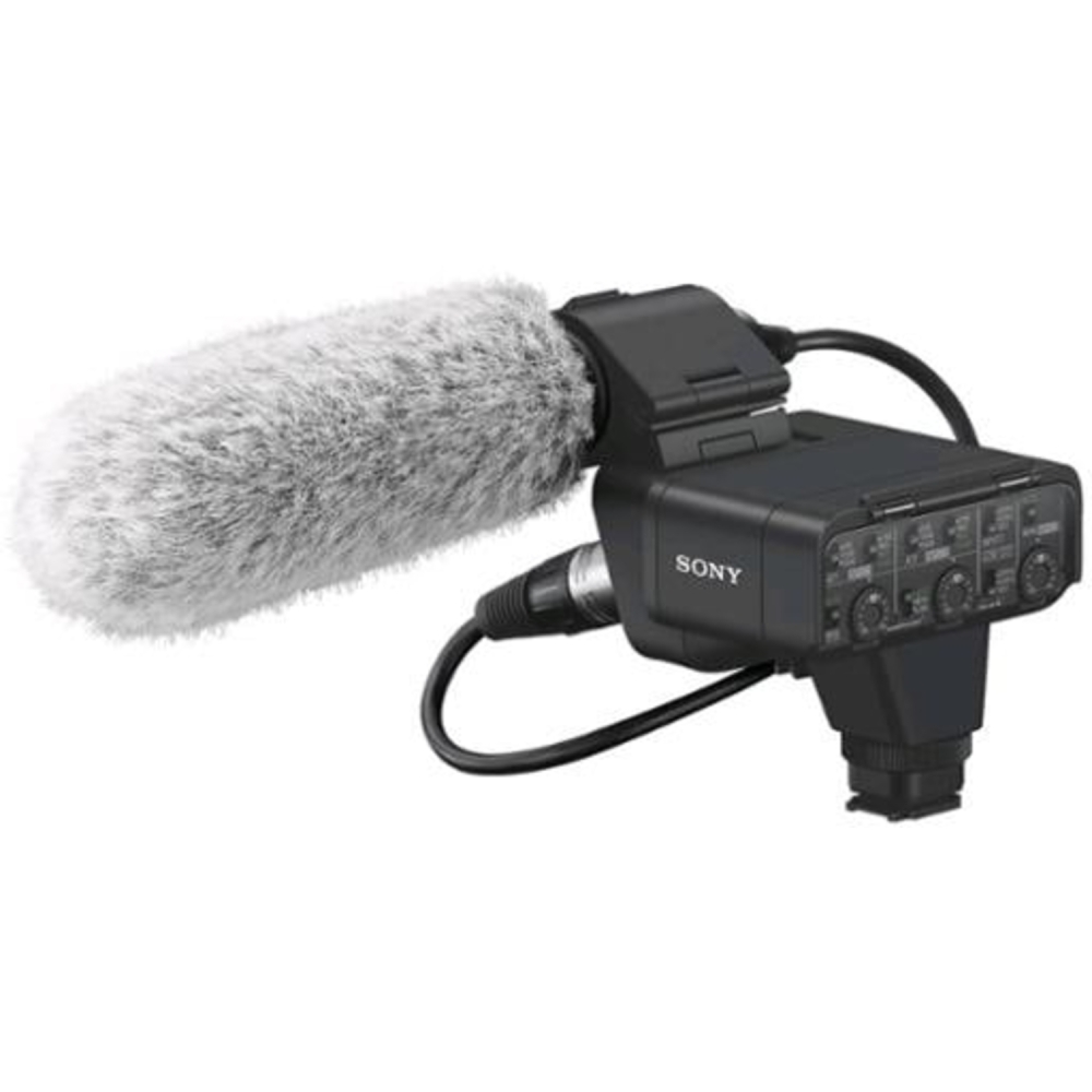 Sony XLR K3 M Adapter-Kit mit Shotgun-Mikrofon mieten – ab 15 € netto/Tag