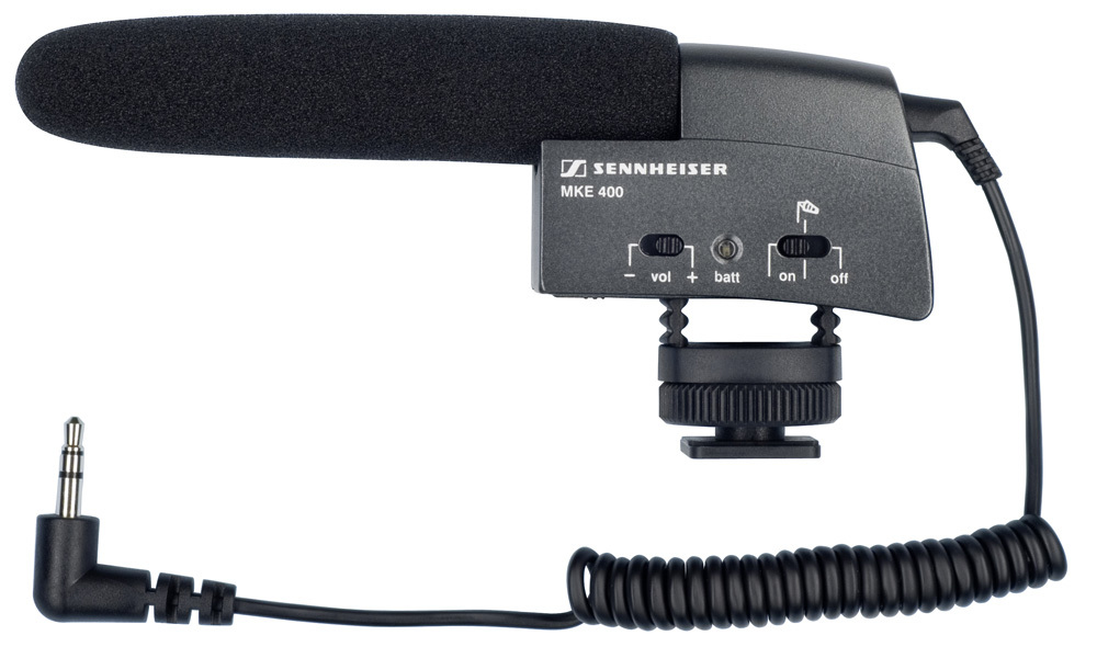 Sennheiser MKE 400 Richtrohrmikrofon mieten – 12 Filialen + Versand, ab 10 € netto/Tag