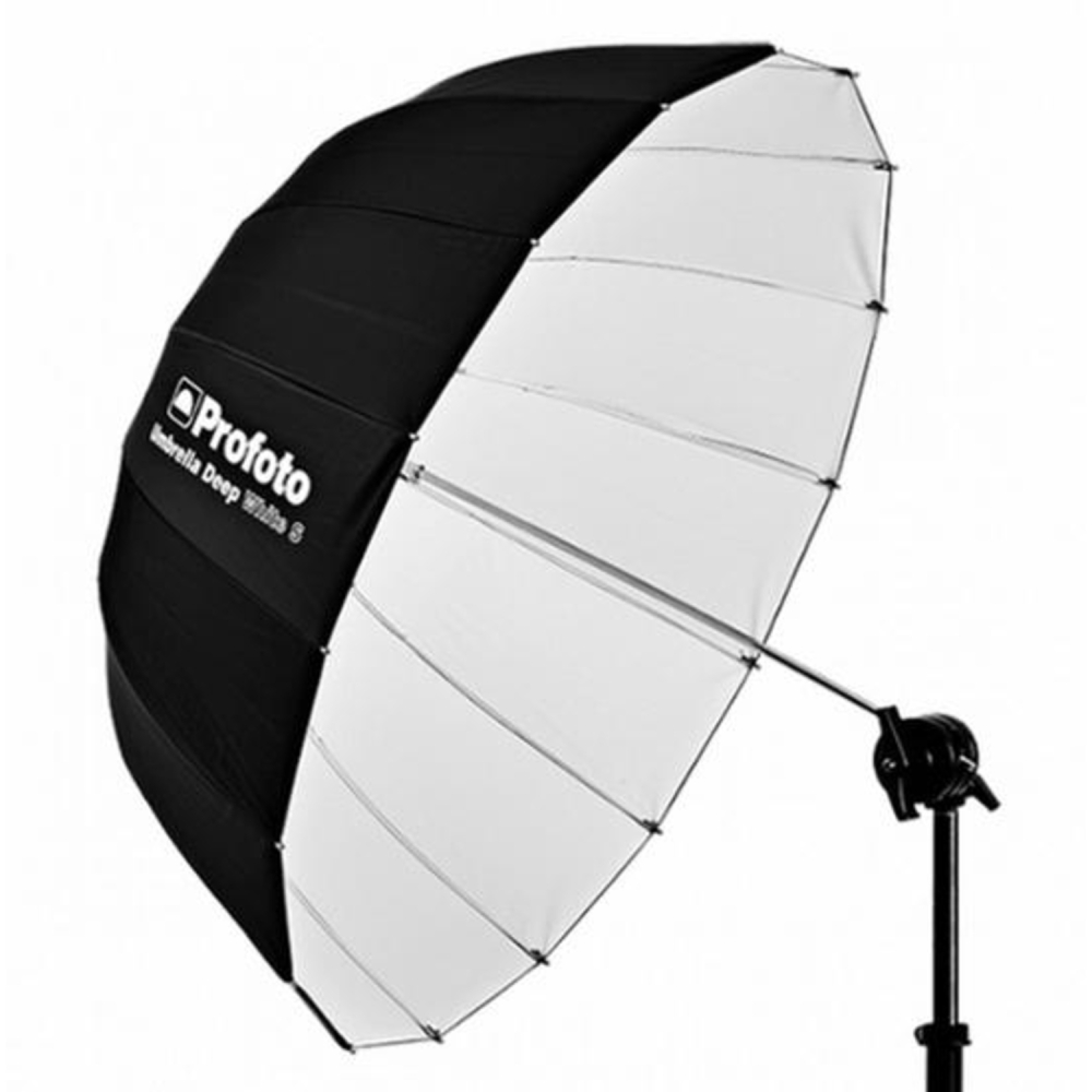 Profoto Blitzschirm Deep White S (weiß, 85cm) mieten – ab 10 € netto/Tag
