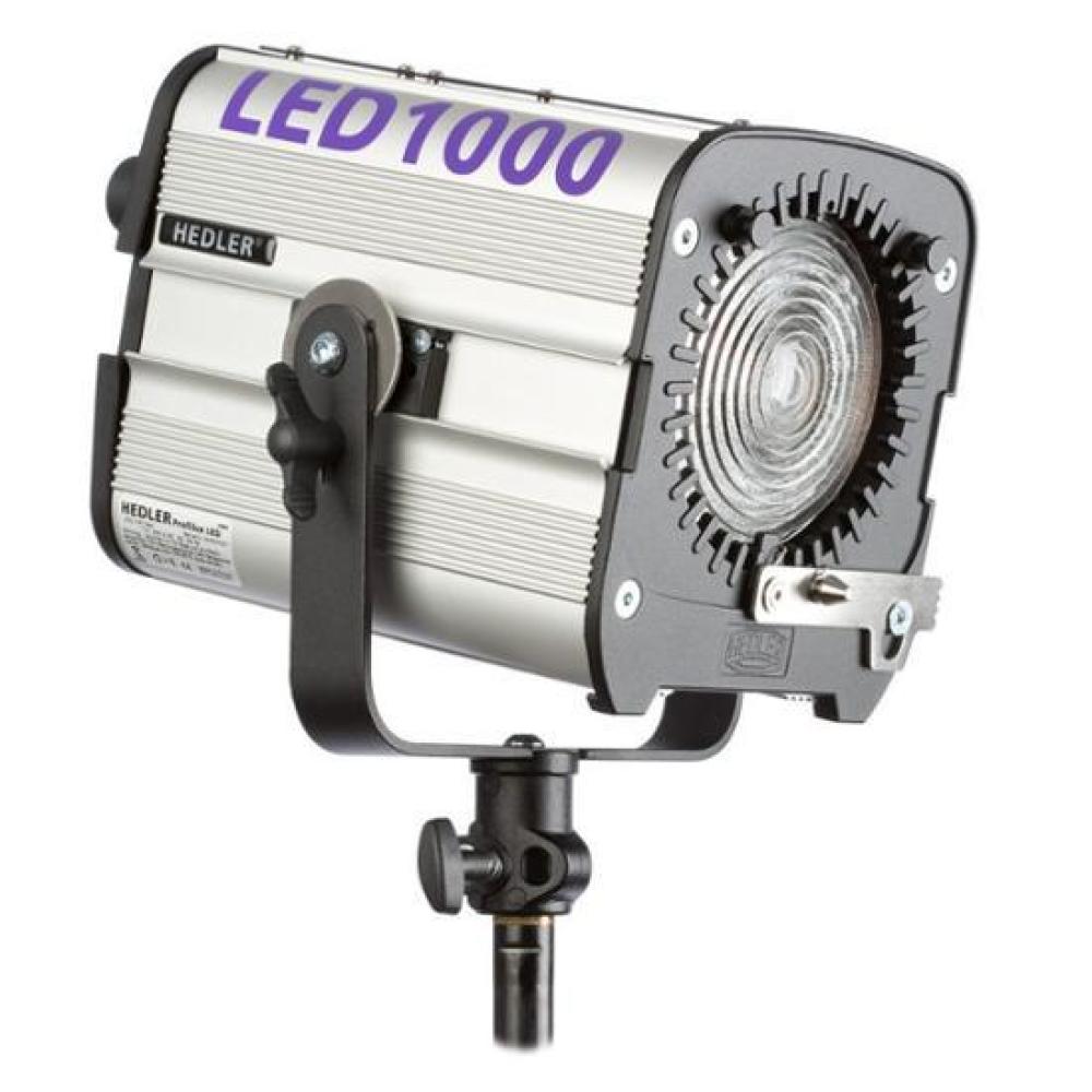 Hedler Profilux LED 1000 mit Flügeltor und Stativ mieten – ab 35 € netto/Tag