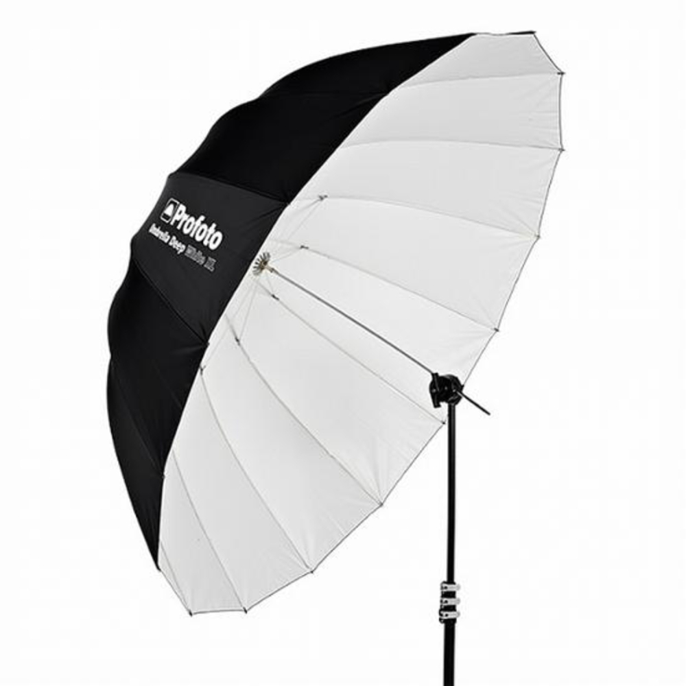 Profoto Blitzschirm Deep White XL (weiß, 165cm) mieten – ab 16 € netto/Tag