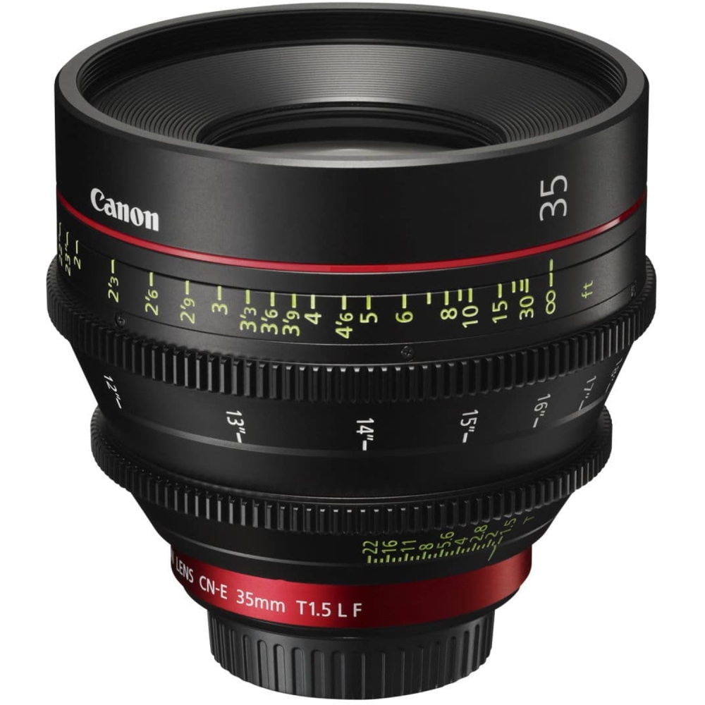 Canon CN-E 35mm T1.5 L F (Meter) Cine-Servo mieten – ab 50 € netto/Tag