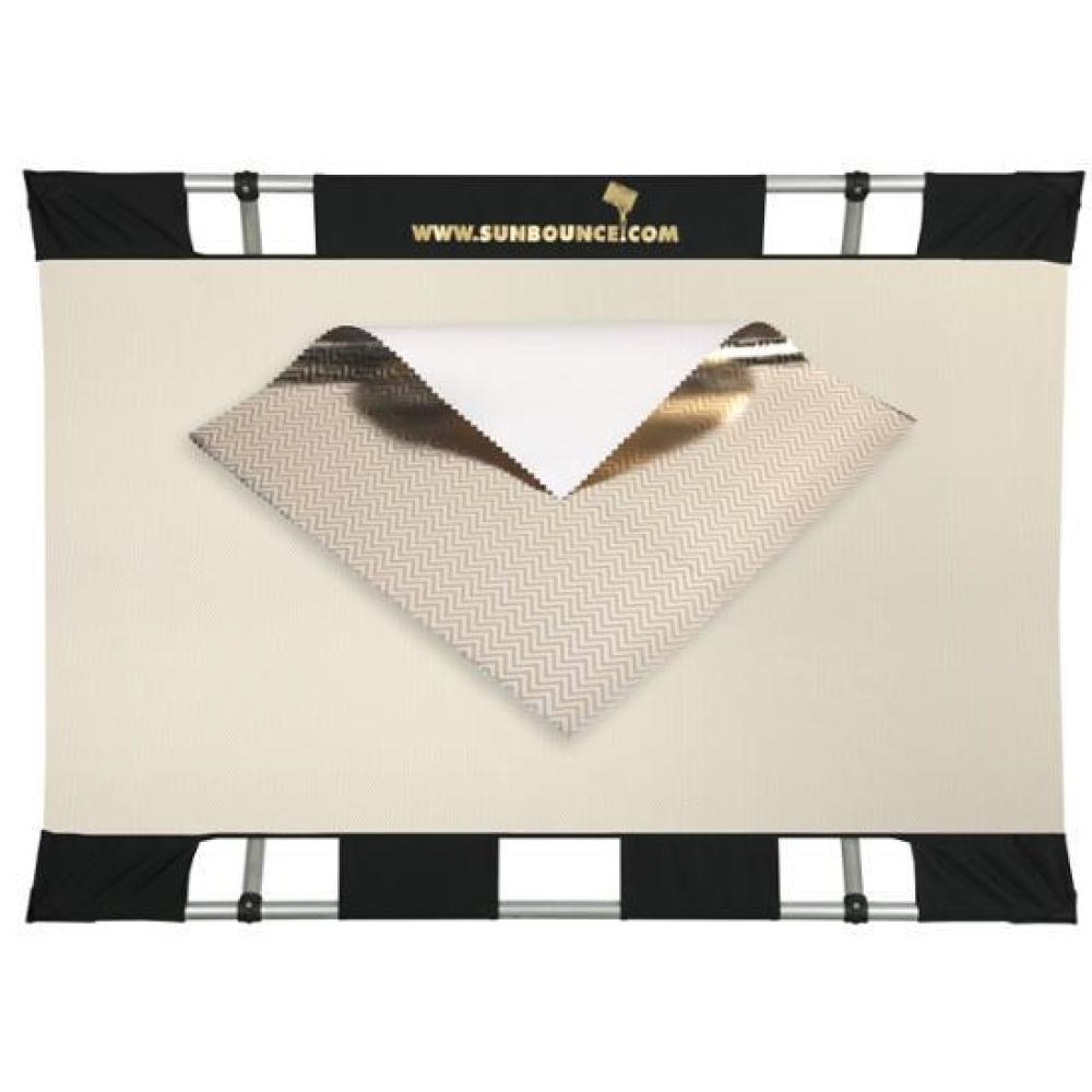 California Sun Bounce Mini 90x125cm Zebra Weiss mieten – ab 12 € netto/Tag