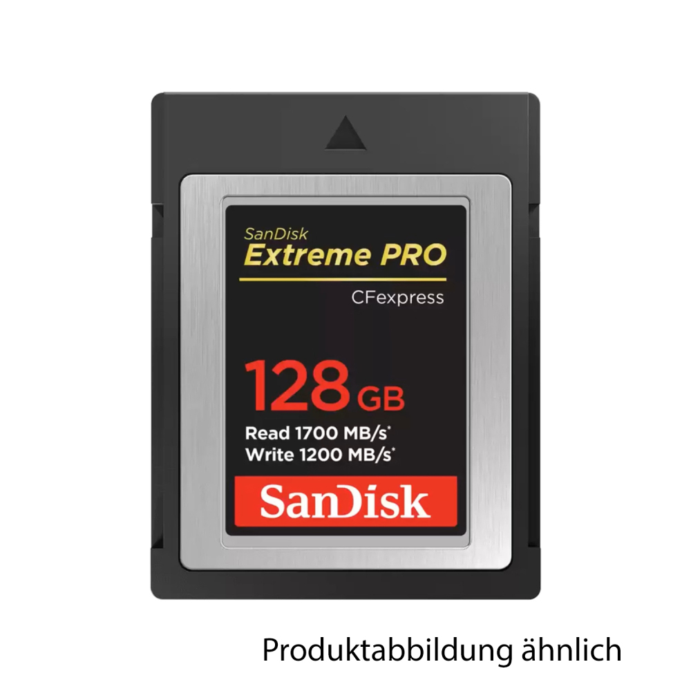 Speicherkarten CF Express 128GB mieten – 12 Filialen + Versand, ab 15 € netto/Tag
