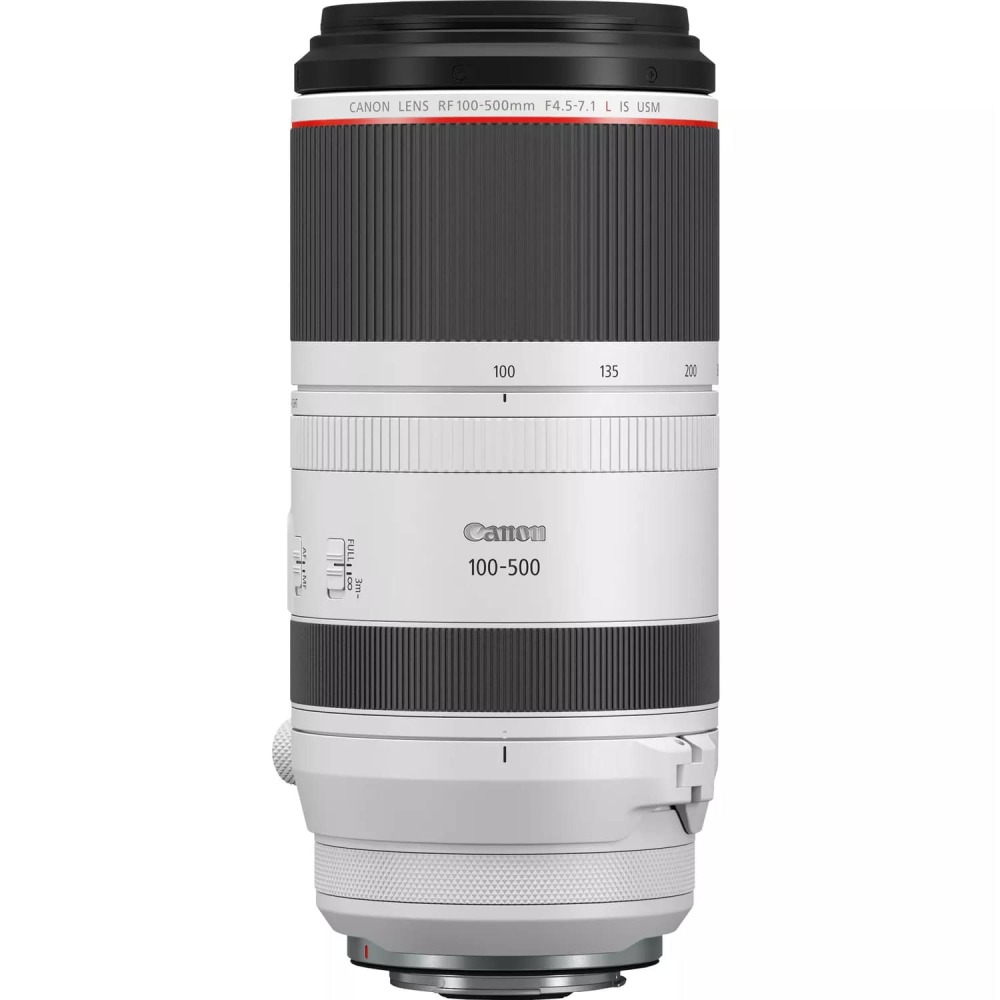 Canon RF 100-500mm F4.5-7.1L IS USM mieten – 12 Filialen + Versand, ab 49 € netto/Tag – 2