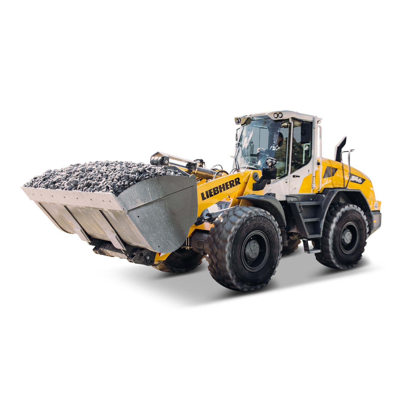 Liebherr L 546 mieten – Radlader, 2,6 - 7,5 m³ Schaufelinhalt, ab 352 € netto/Tag