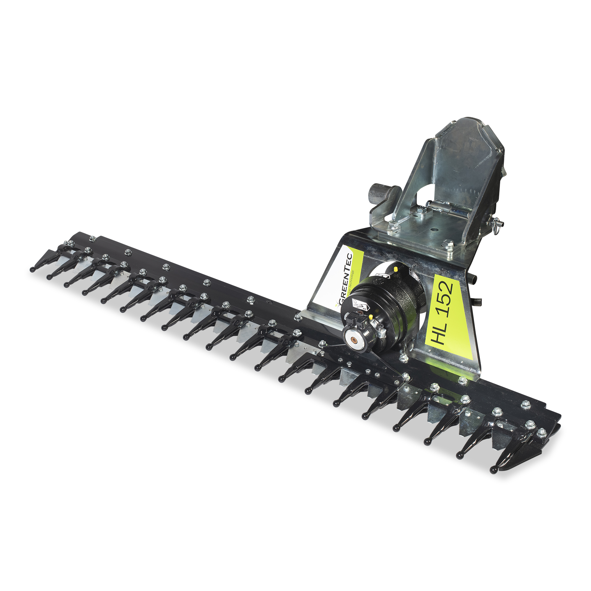 GreenTec Heckenschere HL mieten – 60 - 72 kg Eigengewicht, Breite 1,5 - 2,4 m