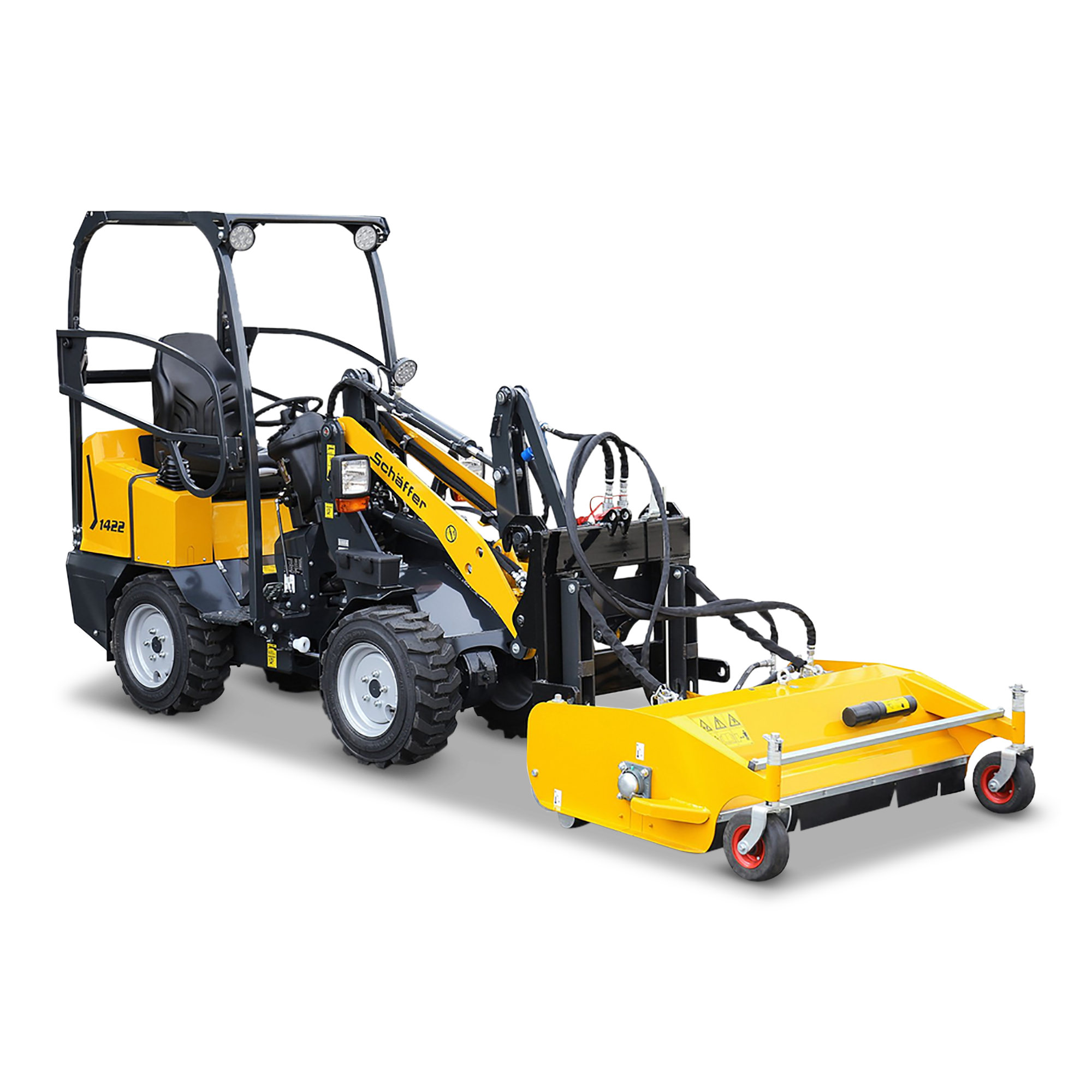 Schäffer 1422 mieten – Multifunktionslader, Hubhöhe 2.150 mm, 1,2 t Einsatzgewicht
