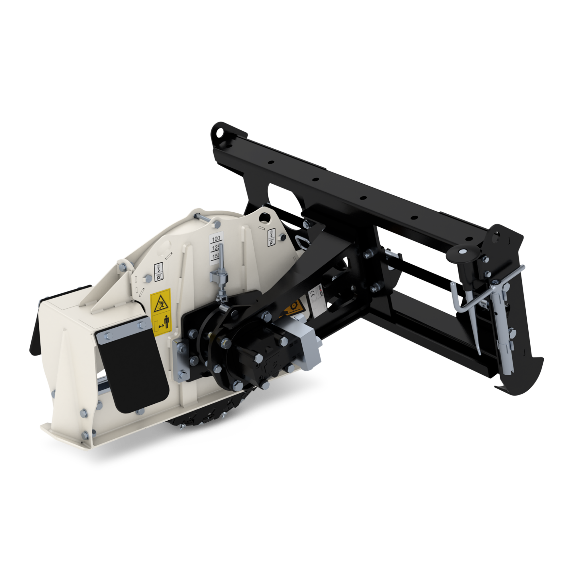 Simex RW 150 mieten – Radfräse, 190 kg Eigengewicht, Grabtiefe 100/125/150 mm