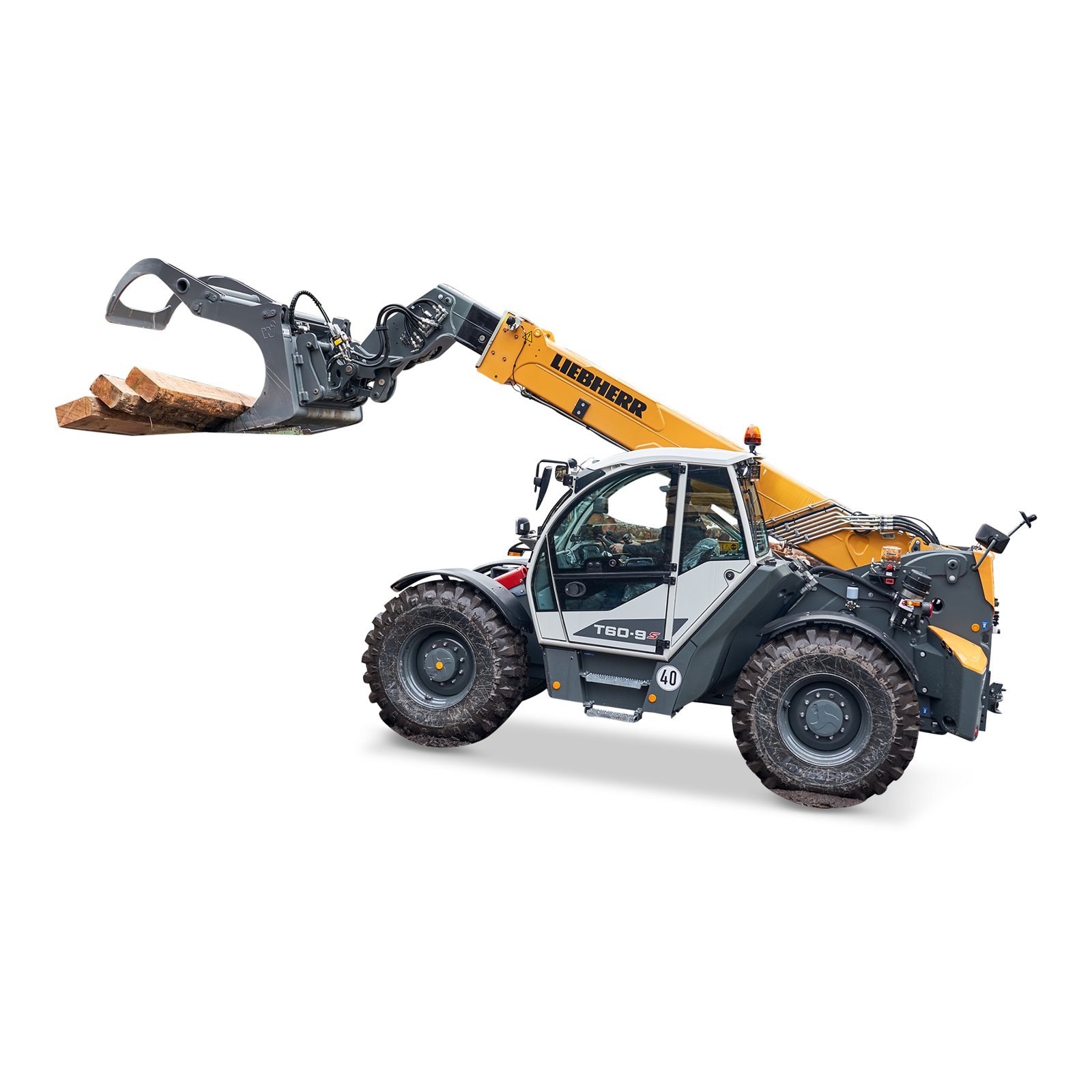 Liebherr T 60-9s mieten – Teleskoplader, Hubhöhe 8.780 mm, ab 229 € netto/Tag