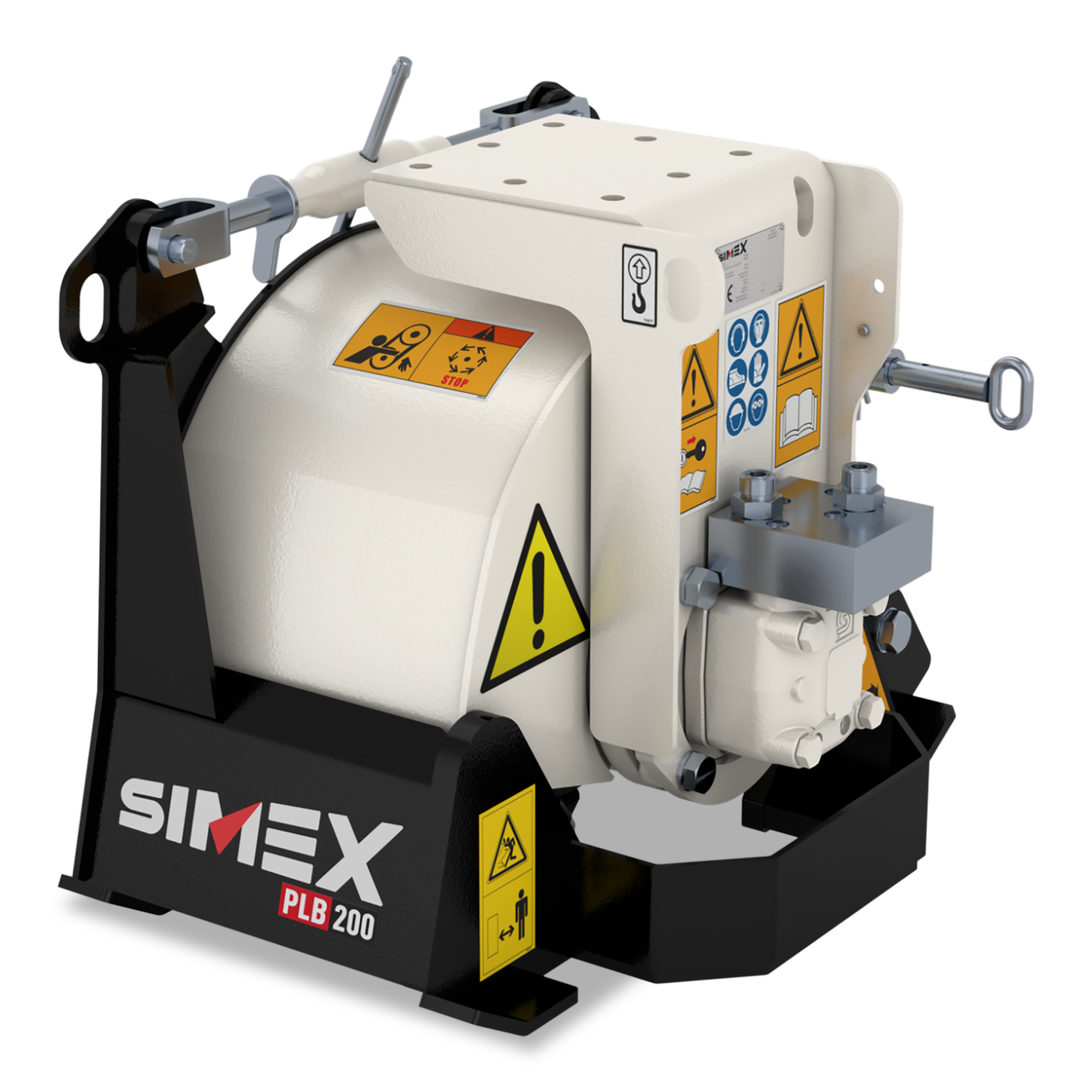 Simex PLB 200 mieten – Fräse, für Trägergeräte 2-4t, 185 kg Eigengewicht