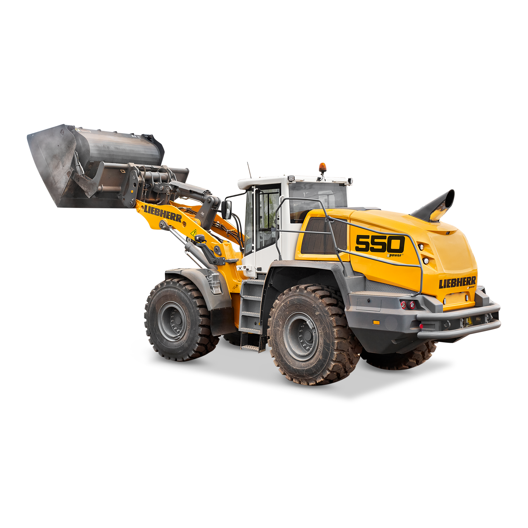 Liebherr L 550 XPower mieten – Radlader, 3,1 - 9,5 m³ Schaufelinhalt, ab 370 € netto/Tag