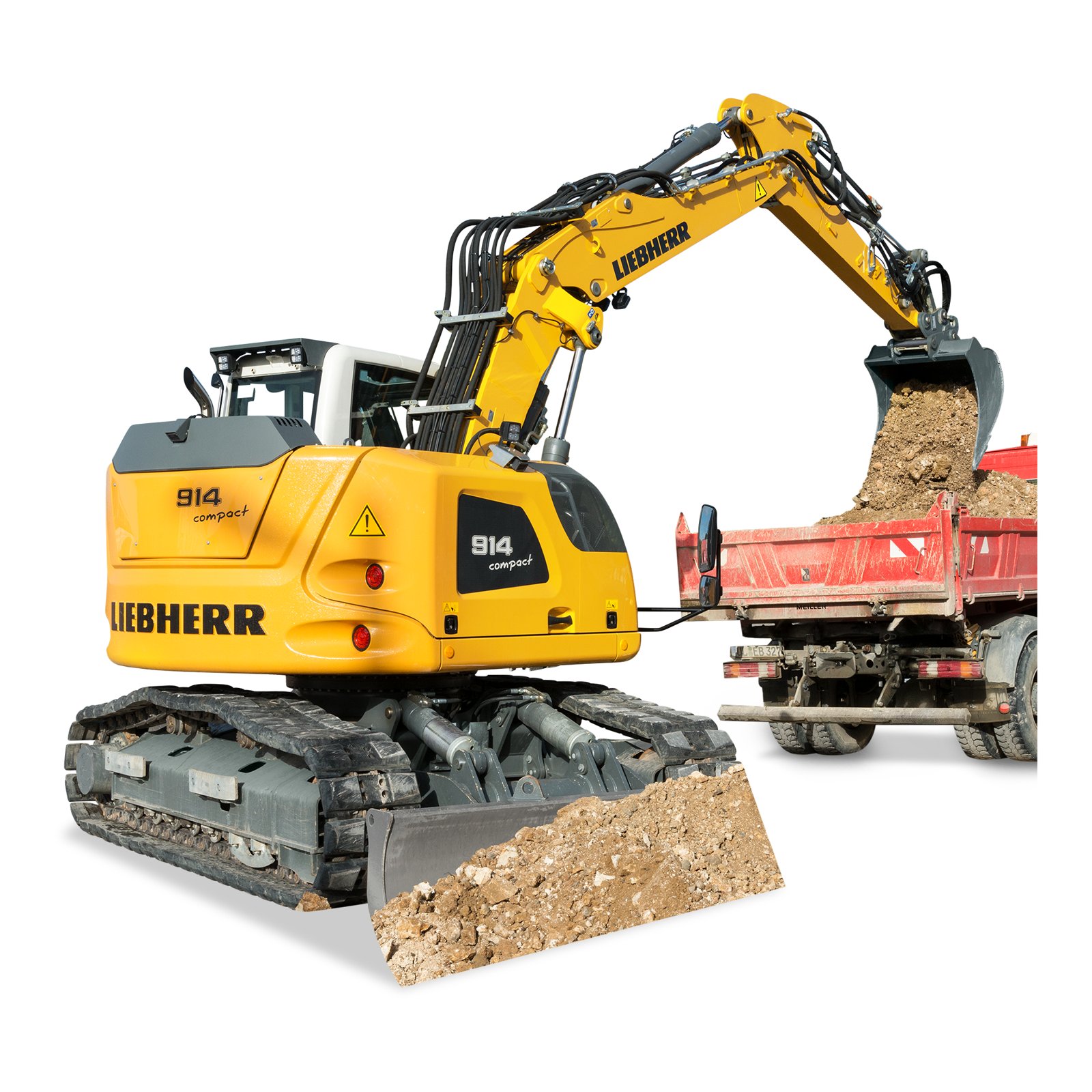 Liebherr R 914 Compact Litronic mieten – Raupenbagger, ab 299 € netto/Tag