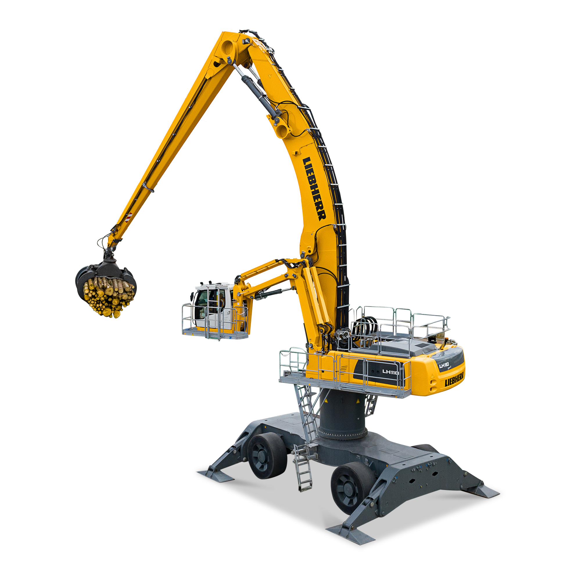 Liebherr LH 110 M mieten – Umschlagbagger, 95.000 - 105.000 kg Einsatzgewicht
