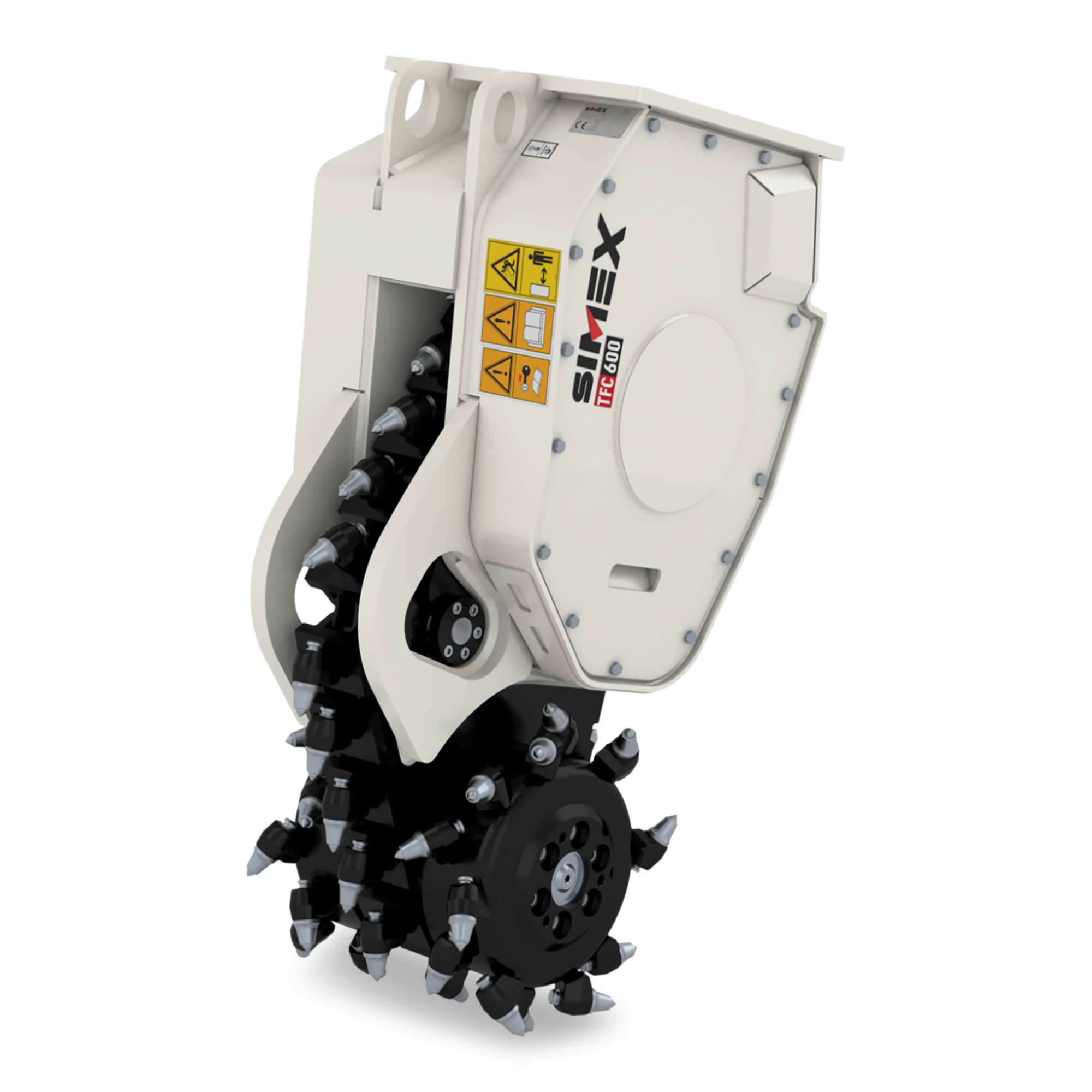 Simex TFC 600 mieten – Fräsköpfe, für Trägergeräte 9-12t, 670 kg Eigengewicht