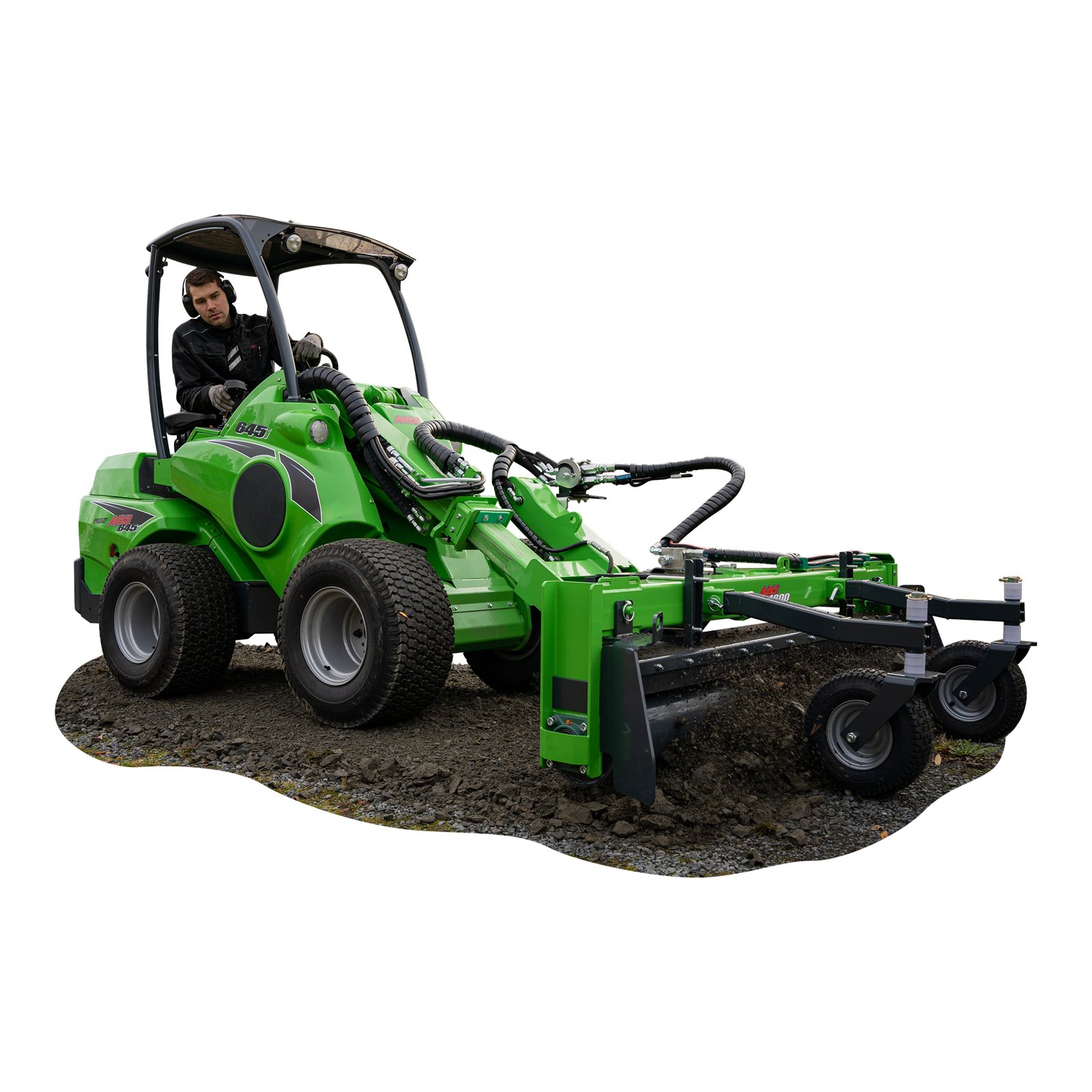 Avant 645i mieten – Kompaktlader, Hubhöhe 2.835 mm, Hubkraft 1.190 kg