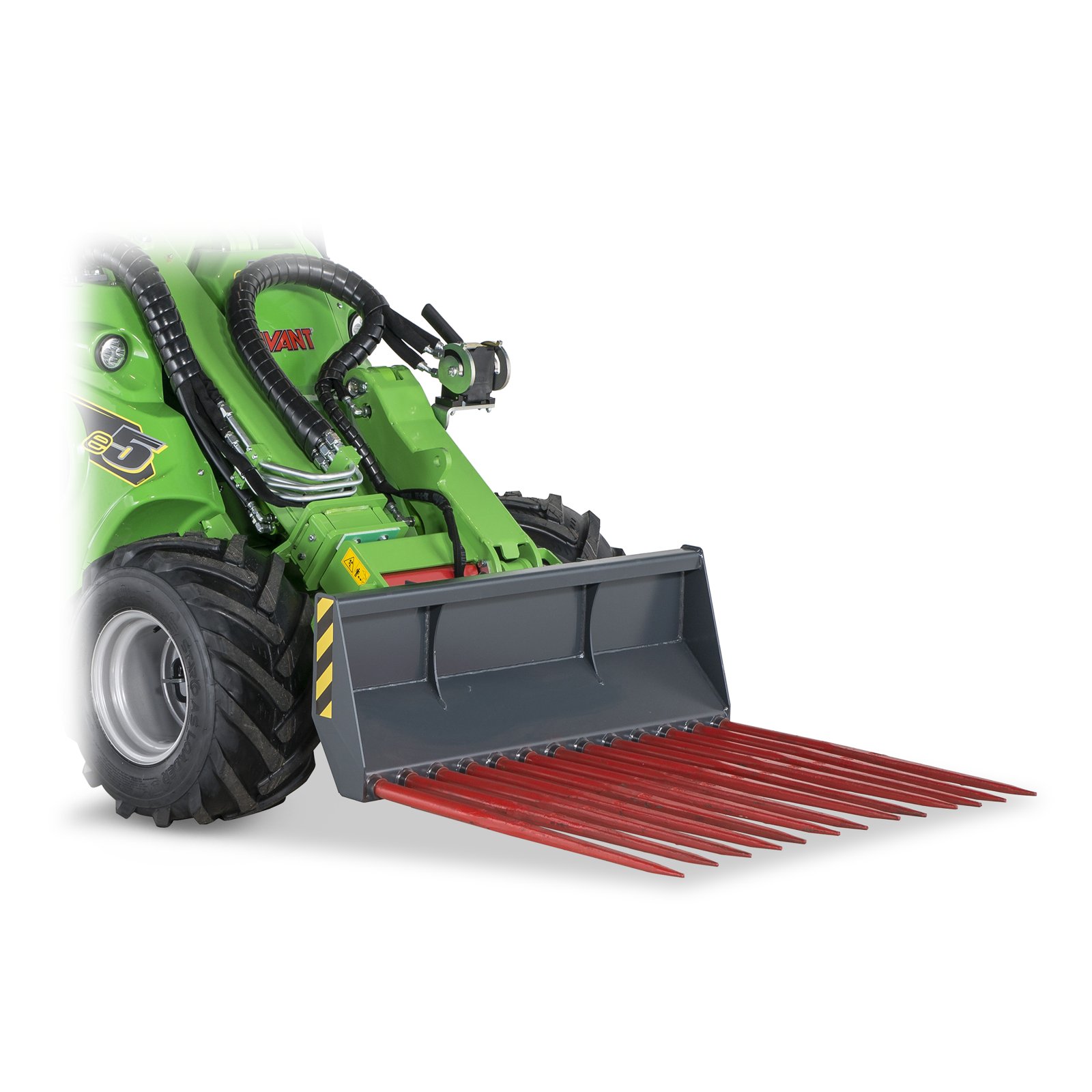 Avant Dunggabel mieten – 60 kg Eigengewicht, Breite 1.100 mm