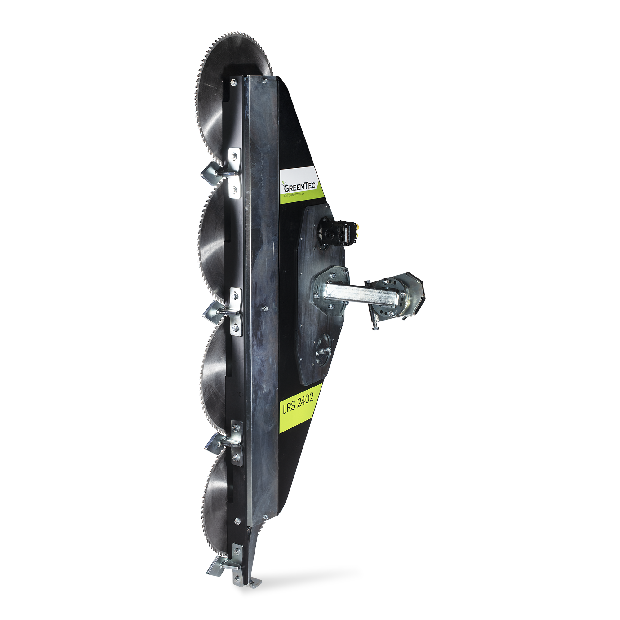 GreenTec LRS 2402 mieten – Astsäge, 239 kg Eigengewicht, Breite 2,4 m