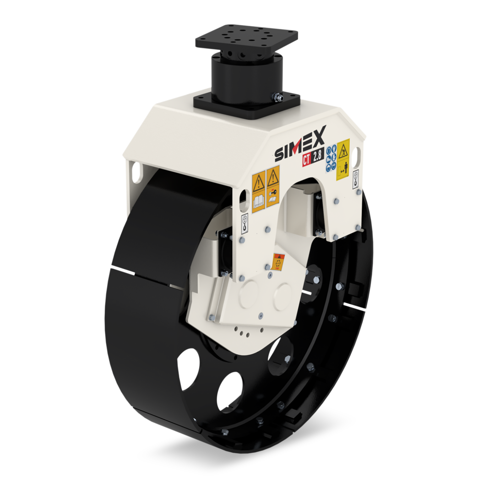 Simex CT 2.8 mieten – Rad-Vibrationsverdichter, Breite 150/200/250/300/250/400 mm