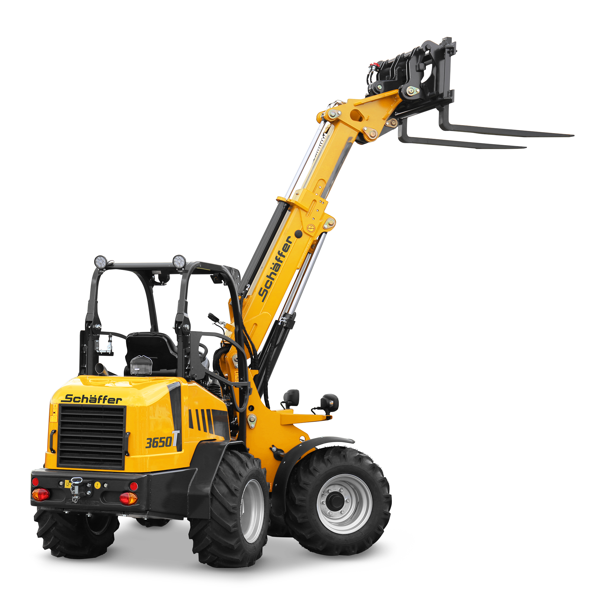 Schäffer 3650 T mieten – Teleradlader, Hubhöhe 3.850 mm, ab 125 € netto/Tag