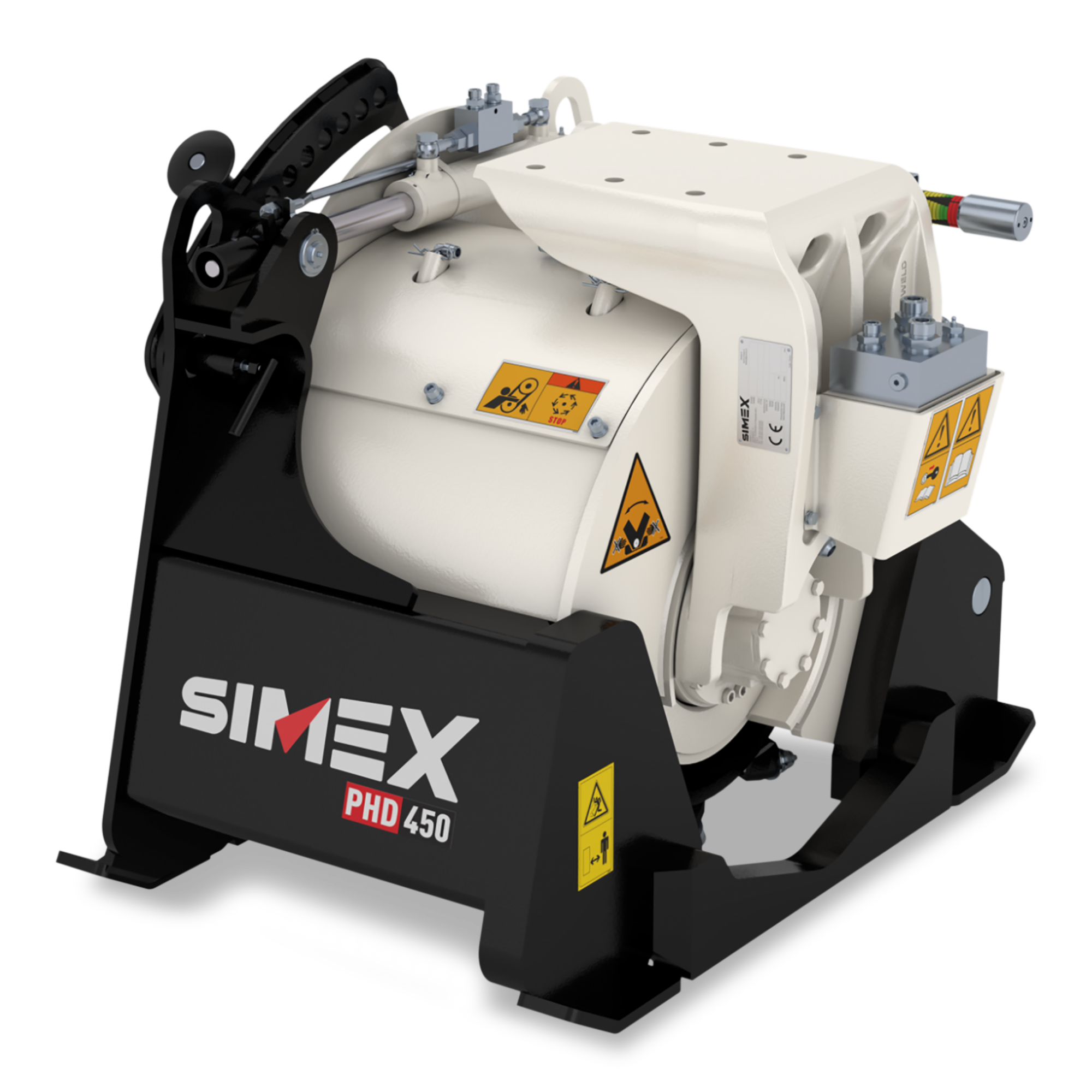 Simex PHD 450 mieten – Fräse, für Trägergeräte 10-16t, 900 kg Eigengewicht