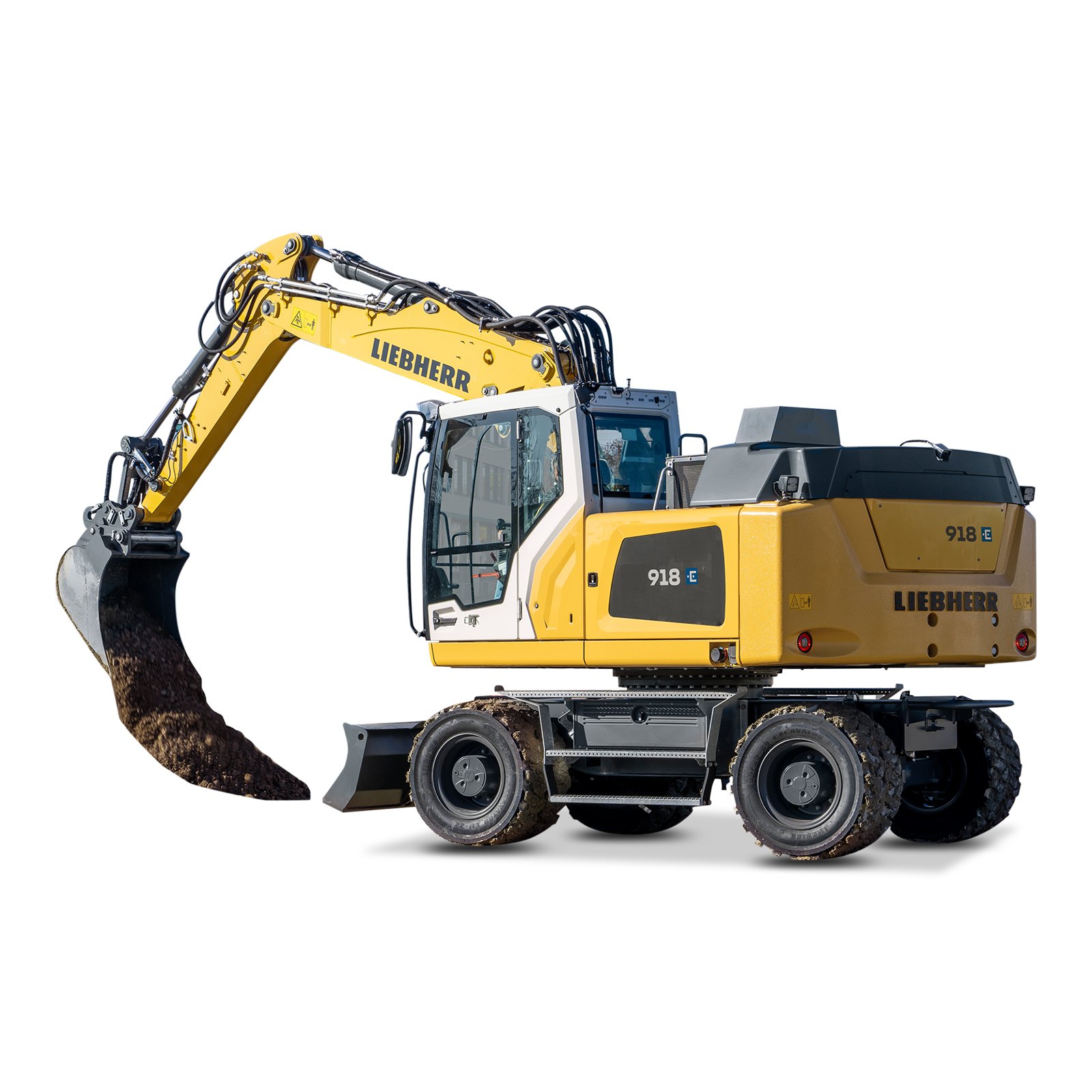 Liebherr A 918 G8.0-E Litronic mieten – Mobilbagger, 17,9 t Einsatzgewicht