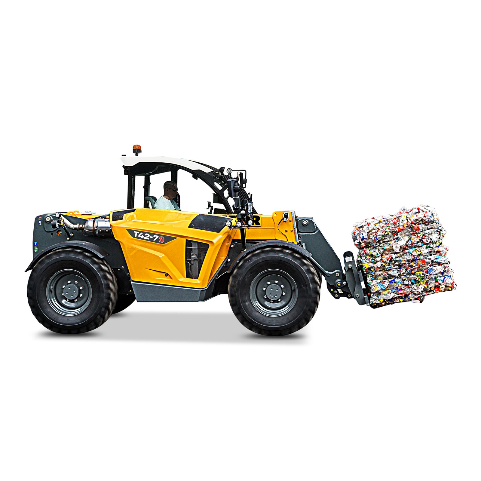 Liebherr T 42-7s mieten – Teleskoplader, Hubhöhe 6.925 mm, Tragkraft 4.100 kg