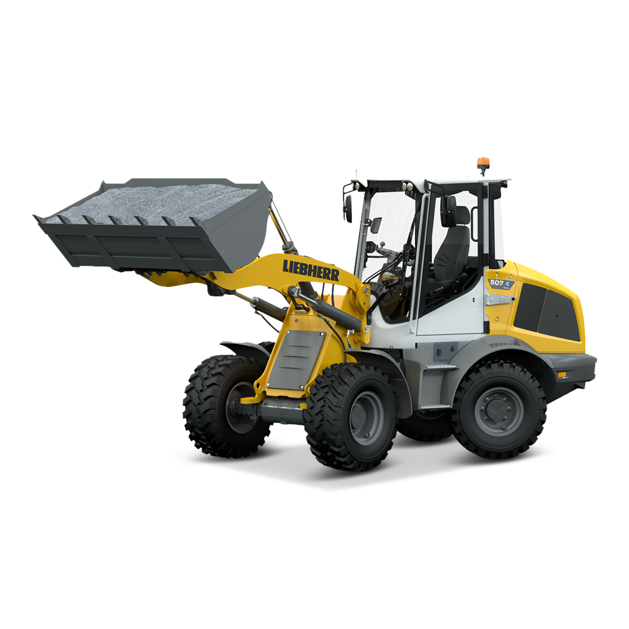 Liebherr L 507 Elektro mieten – Radlader, 0,8 - 1,60 m³ Schaufelinhalt
