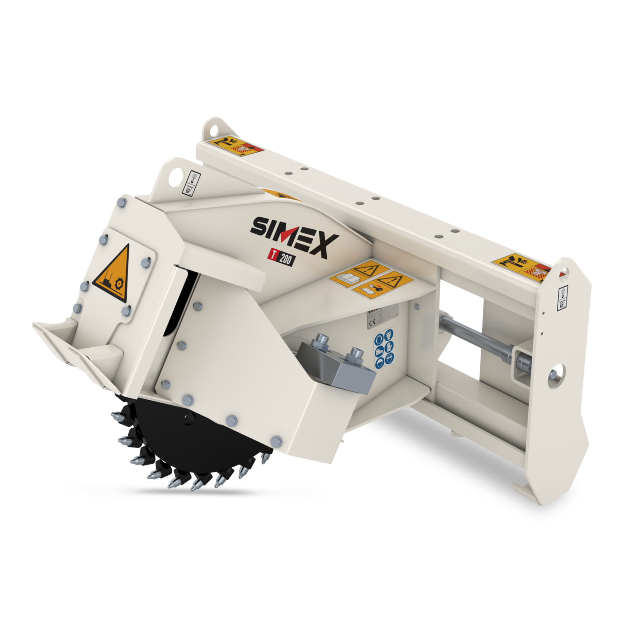 Simex T 200 mieten – Radfräse, 270 kg Eigengewicht, Grabtiefe 25/30/40/50 mm