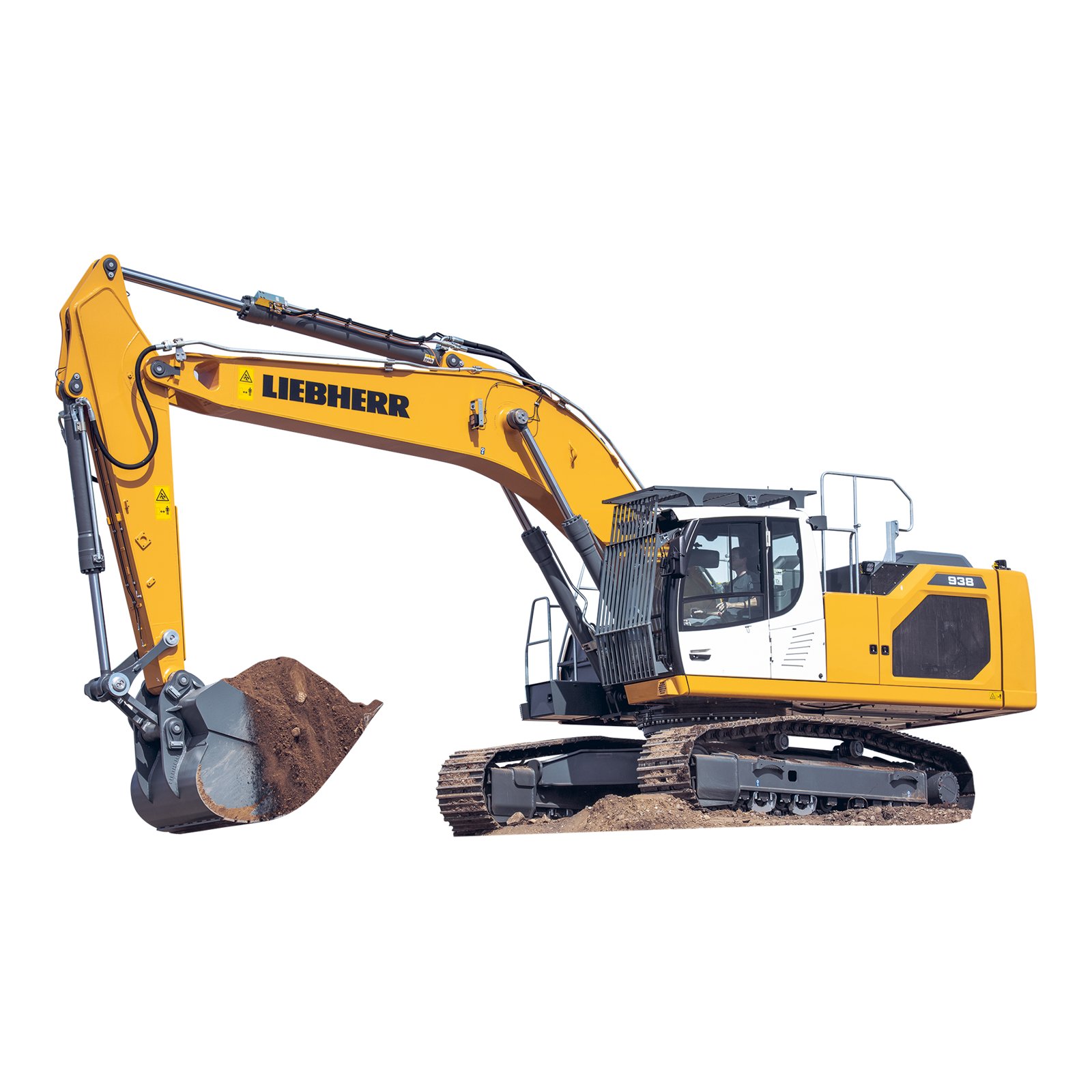 Liebherr R 938 Litronic mieten – Raupenbagger, 37.300 - 40.400 kg Einsatzgewicht