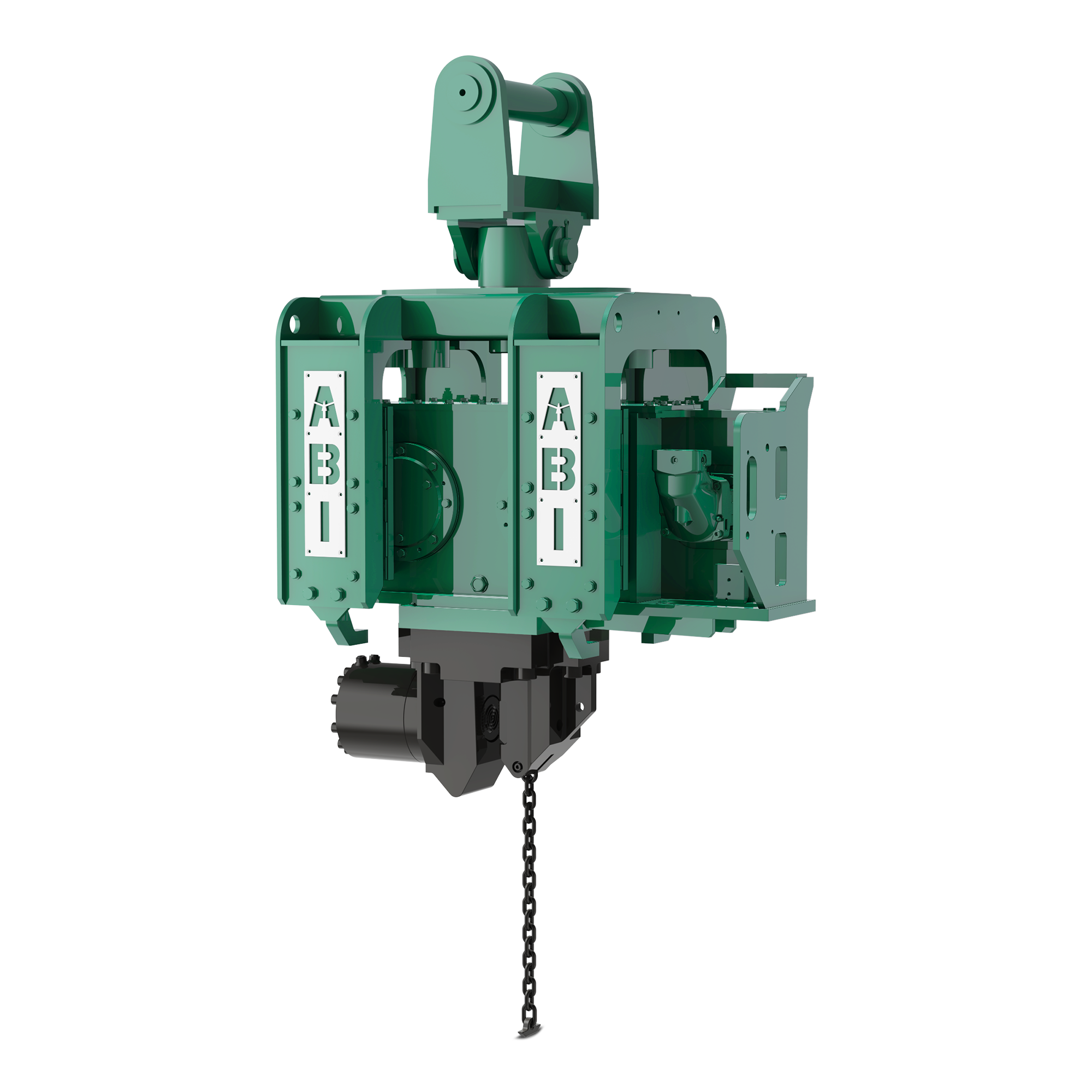 ABI Baggeranbau Vibratoren HVR mieten – 650-1570 kg Eigengewicht, 50-170 kW