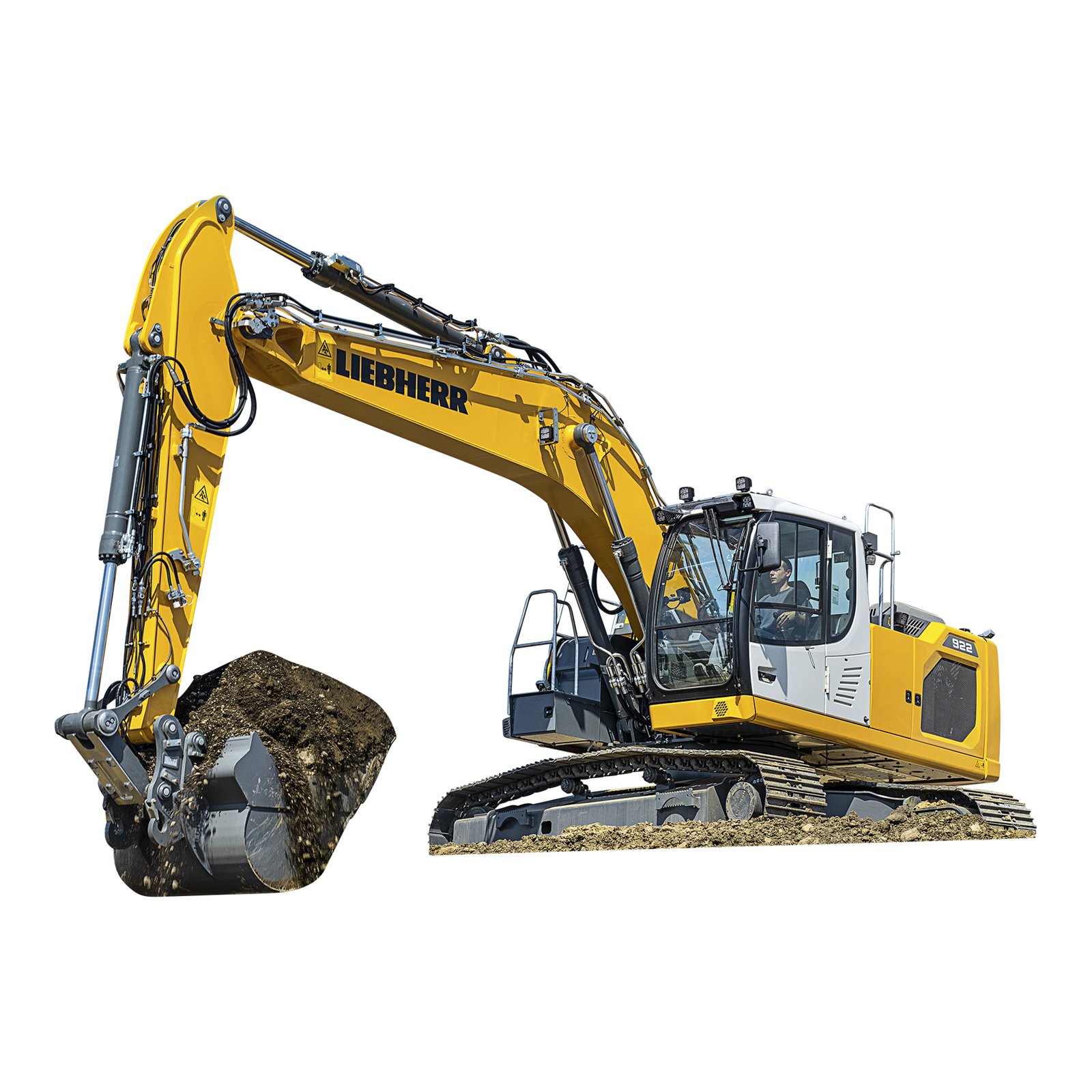 Liebherr R 922 Litronic mieten – Raupenbagger, ab 356 € netto/Tag