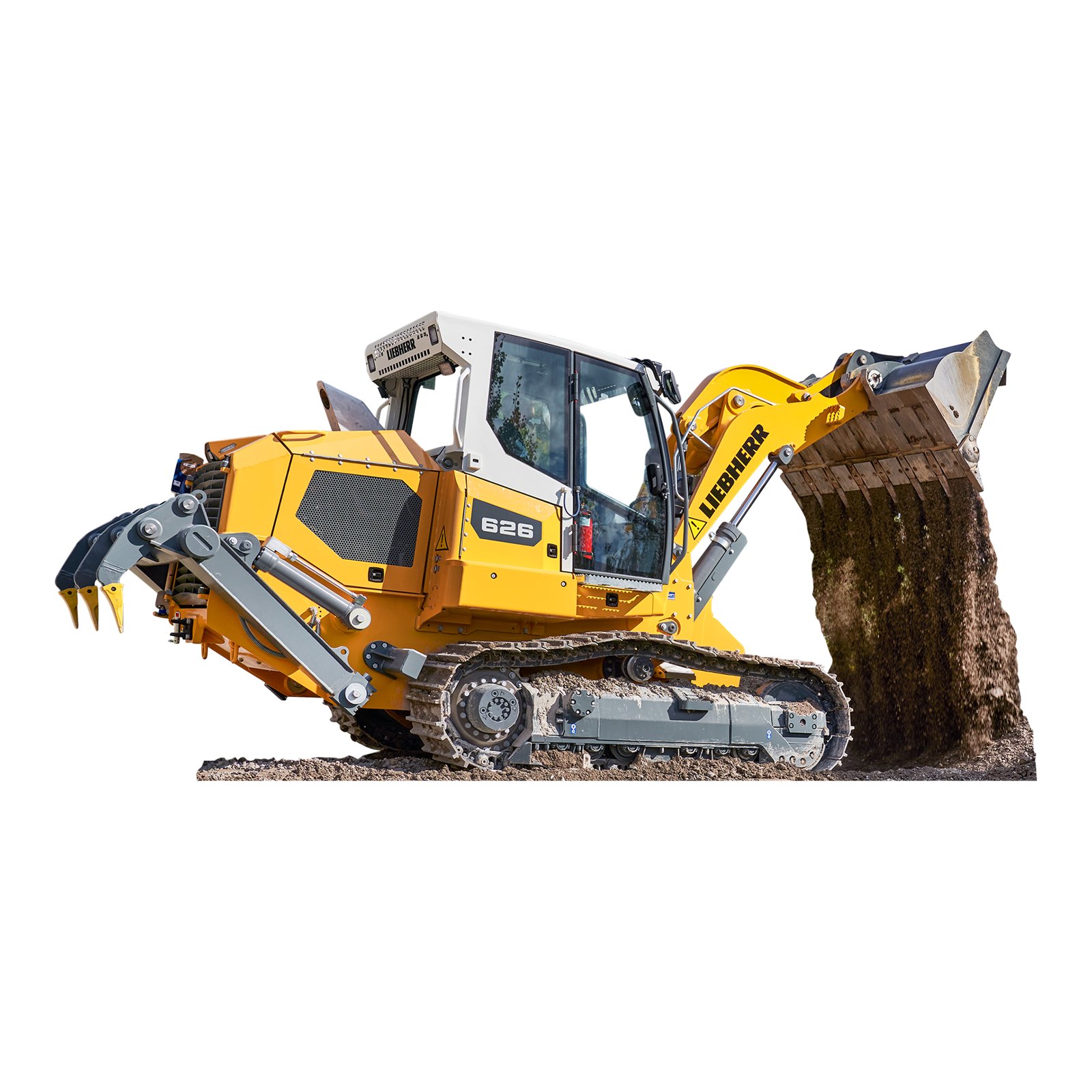 Liebherr LR 626 Litronic mieten – Laderaupe, 1,5 - 1,8 m³ Schaufelinhalt