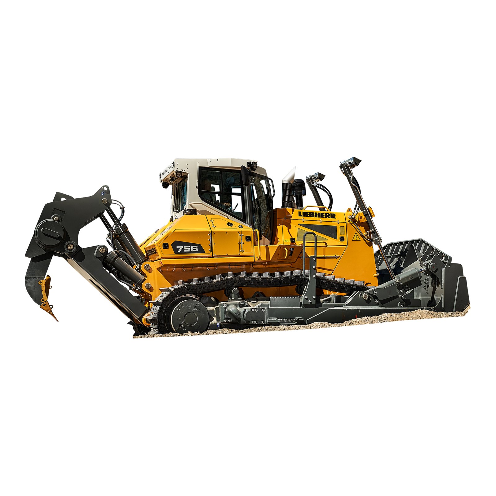 Liebherr PR 756 Litronic mieten – Planierraupe, 35.400 - 43.00 kg Einsatzgewicht