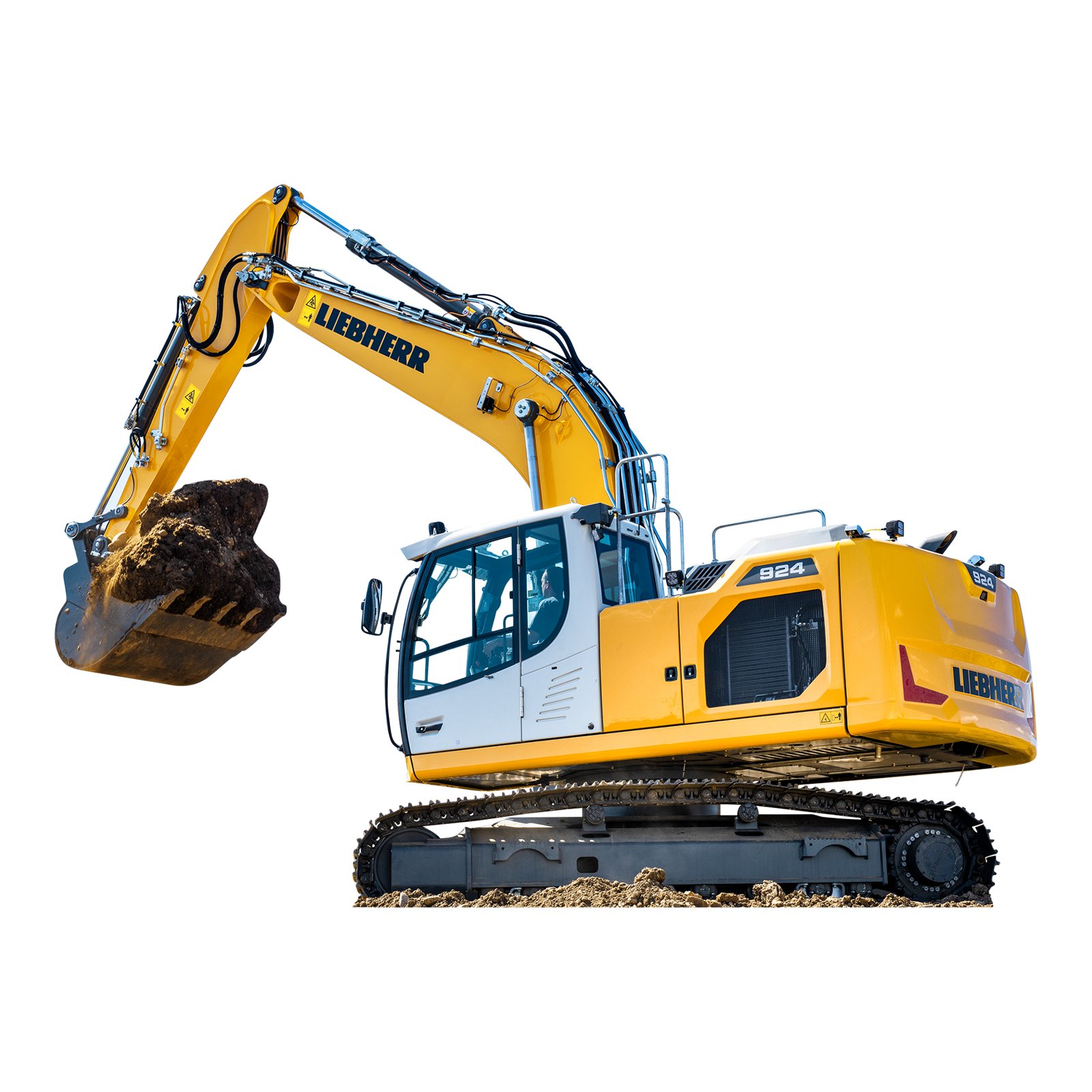 Liebherr R 924 Litronic mieten – Raupenbagger, 23,4 t Einsatzgewicht, ab 433 € netto/Tag