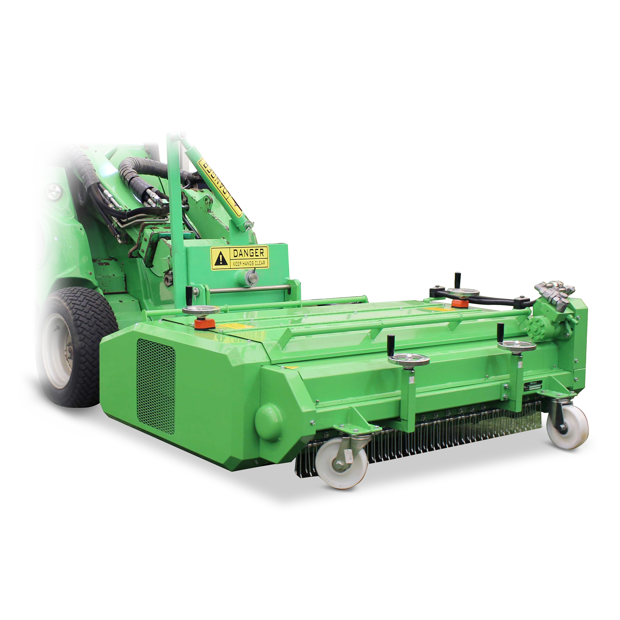 Avant Kunstrasenkehrmaschine mieten – 360 kg Eigengewicht, Breite 1.200 mm