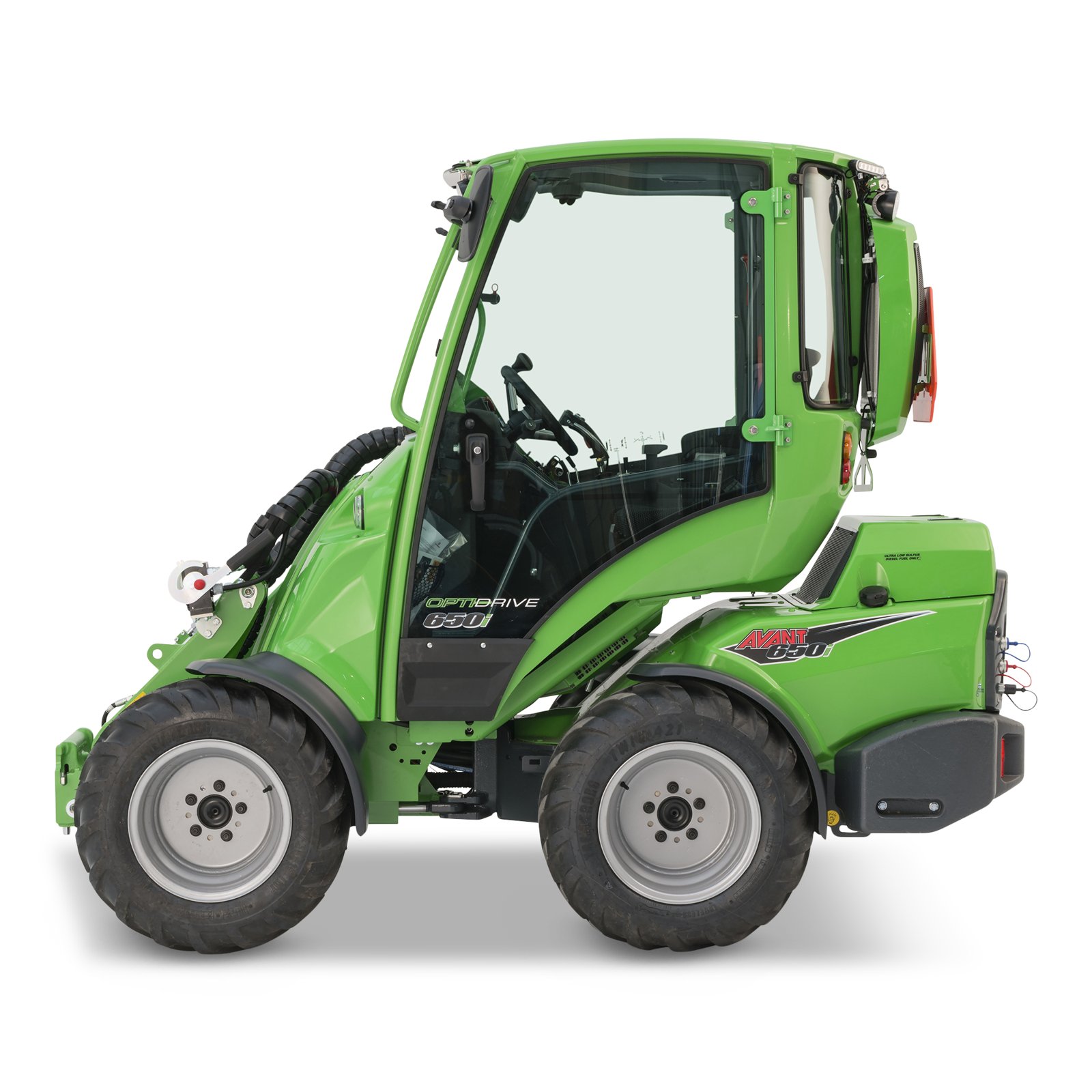 Avant 650i mieten – Kompaktlader, Hubhöhe 2.835 mm, Hubkraft 1.190 kg