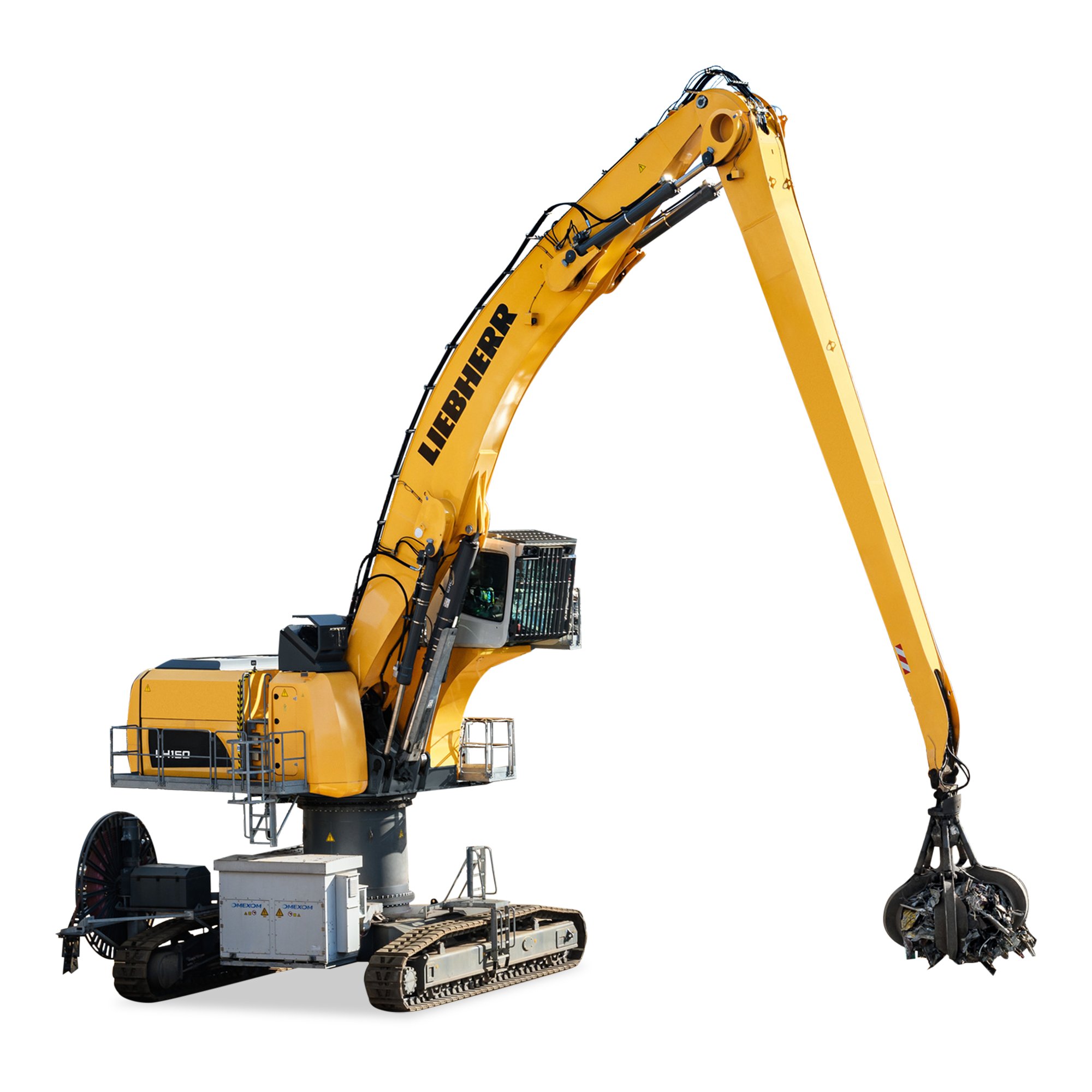 Liebherr LH 150 M mieten – Umschlagbagger, 130.000 - 150.000 kg Einsatzgewicht