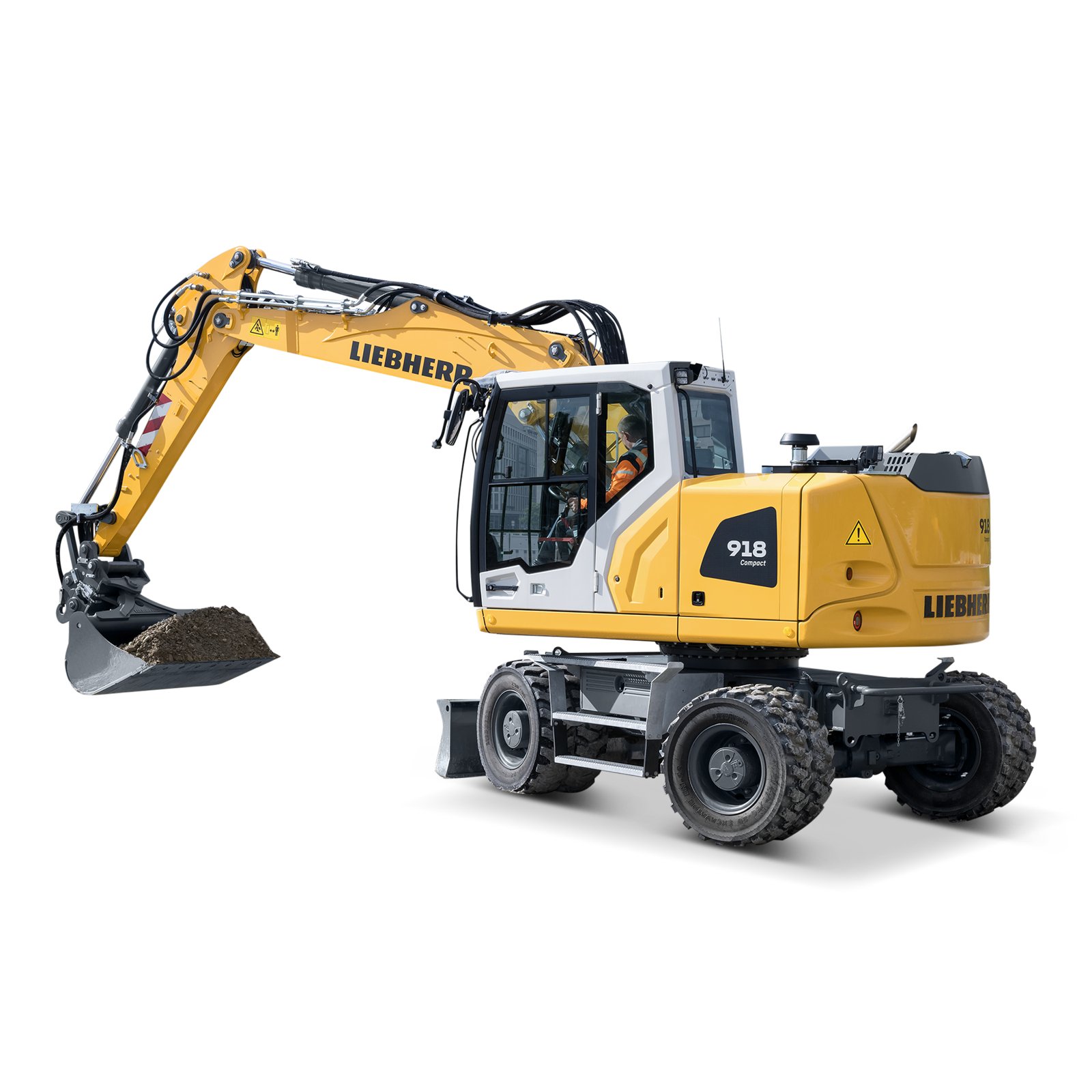 Liebherr A 918 Compact G8.0-D Litronic mieten – Mobilbagger, 17,5 t Einsatzgewicht