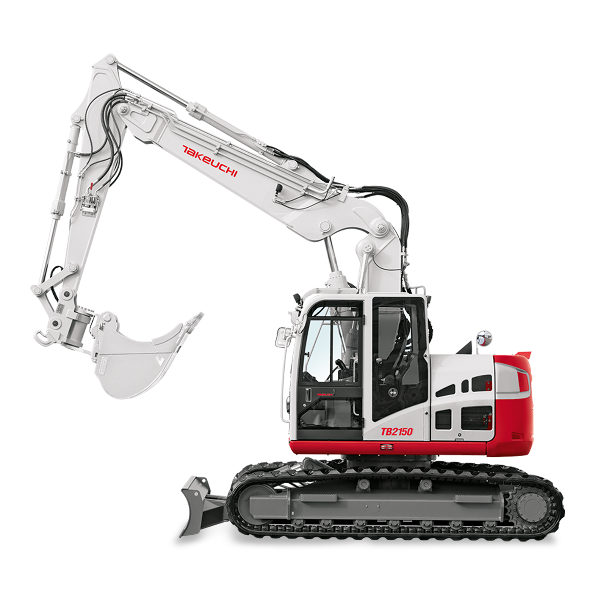 Takeuchi TB 2150 C mieten – Raupenbagger, 15,1 t Einsatzgewicht, 85 kW / 115 PS