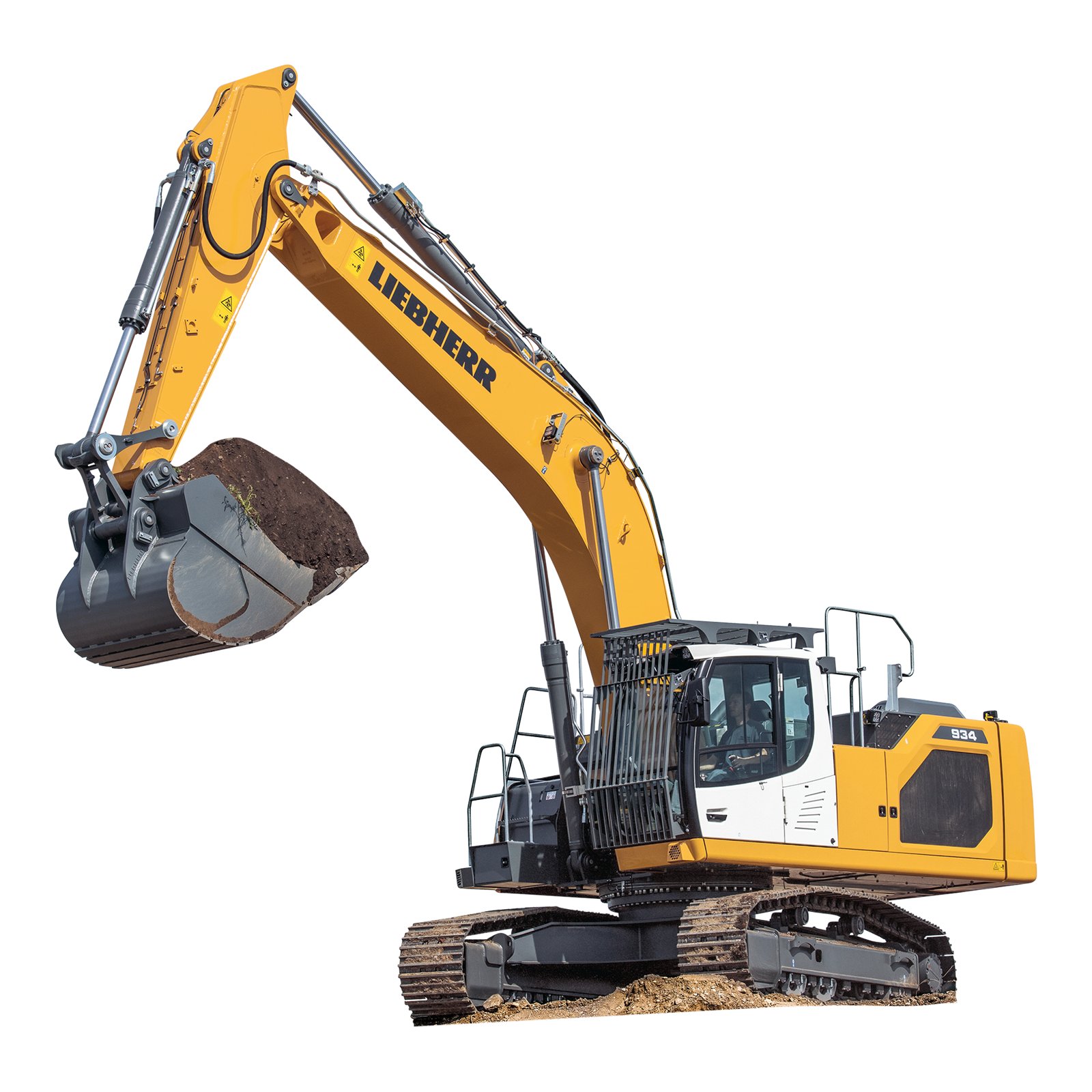 Liebherr R 934 Litronic mieten – Raupenbagger, 34,8 t Einsatzgewicht, ab 521 € netto/Tag