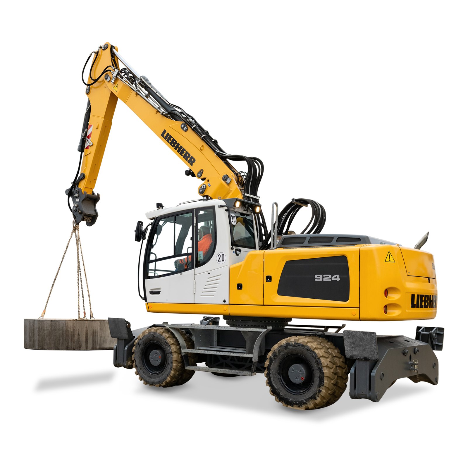 Liebherr A 924 Heavy Lift Litronic mieten – Mobilbagger, ab 487 € netto/Tag